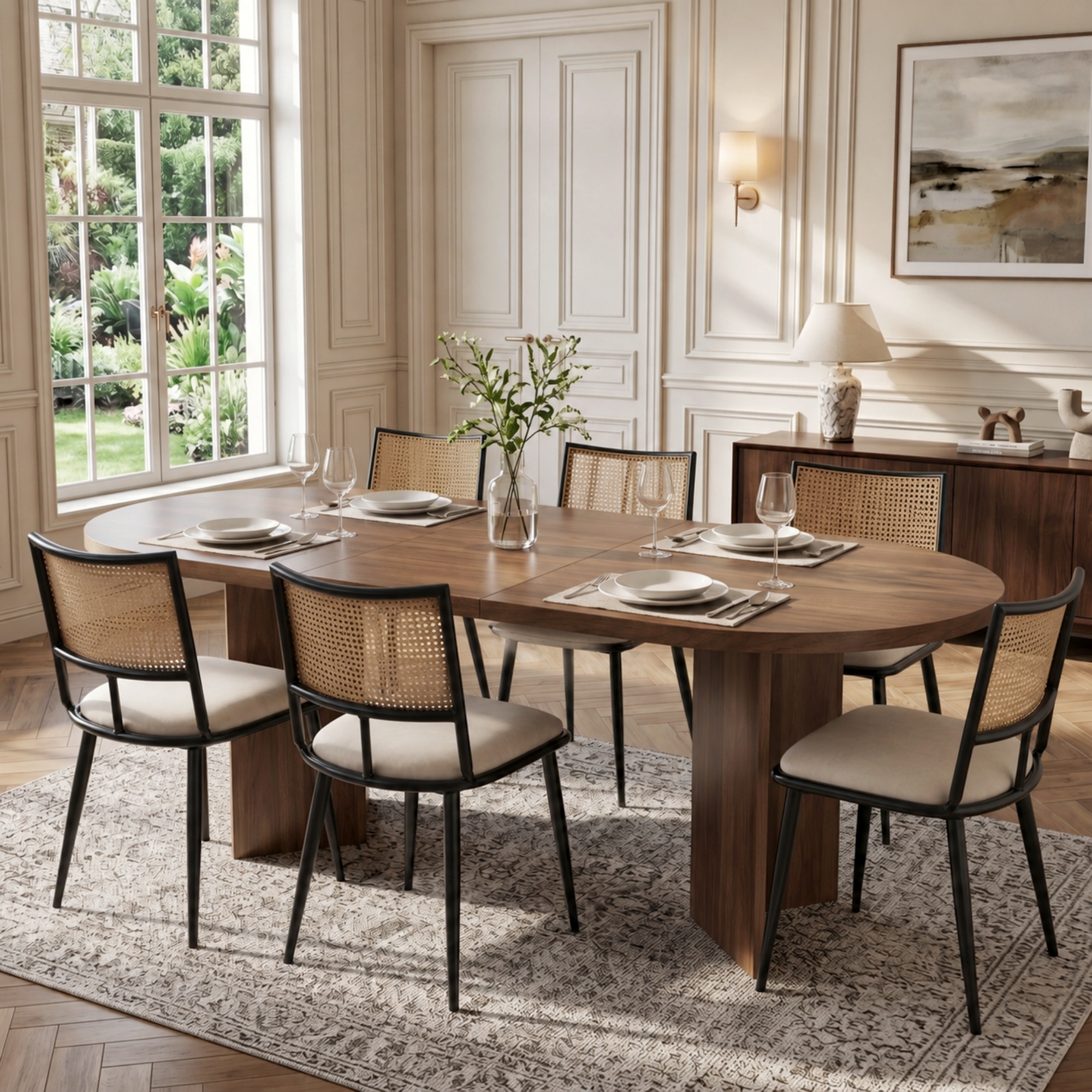 Vue principale du chaise de salle à manger