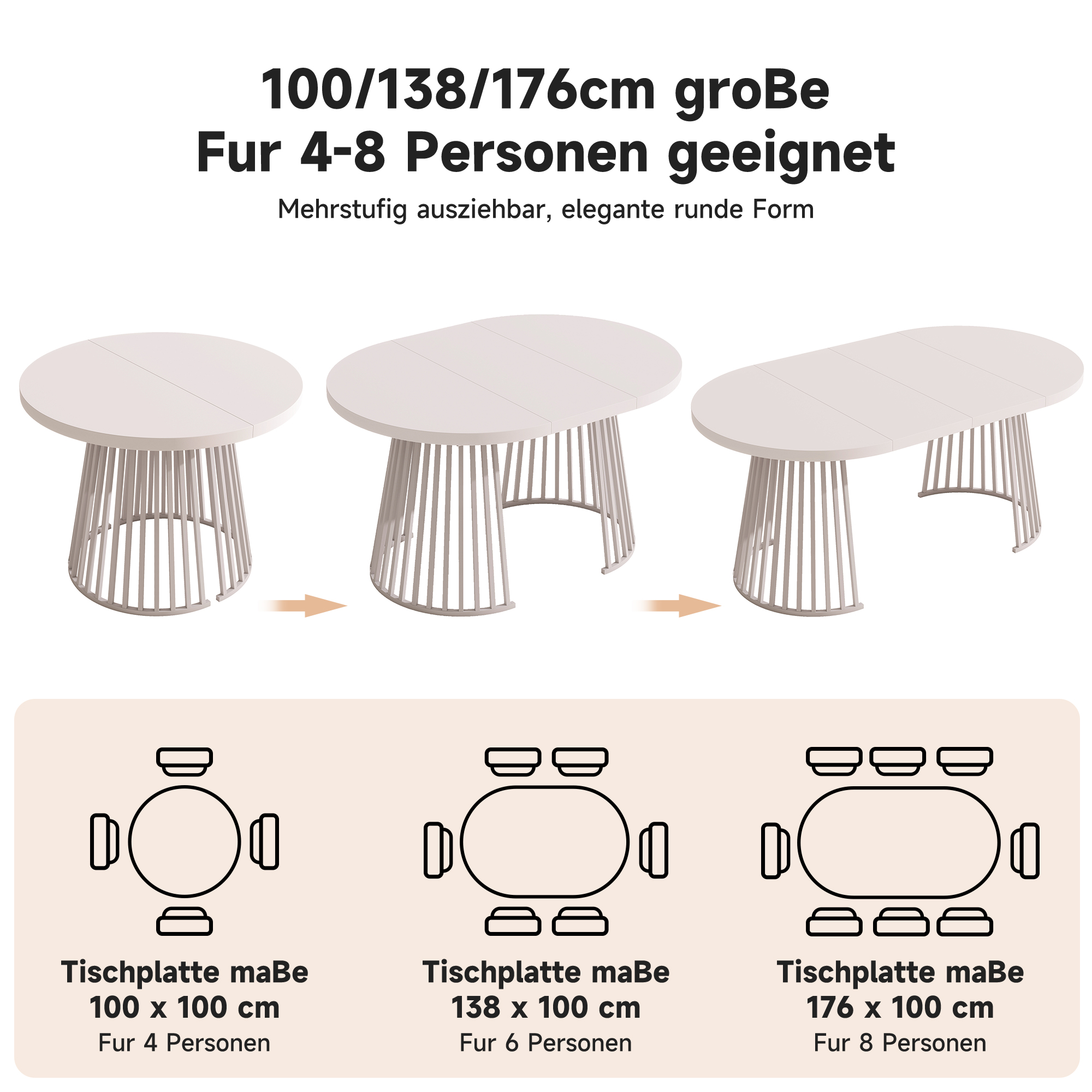 Présentation du table à manger