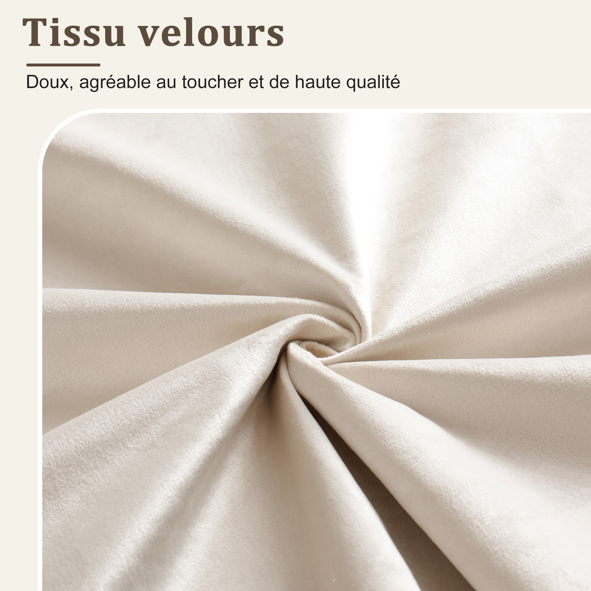 Texture velours premium