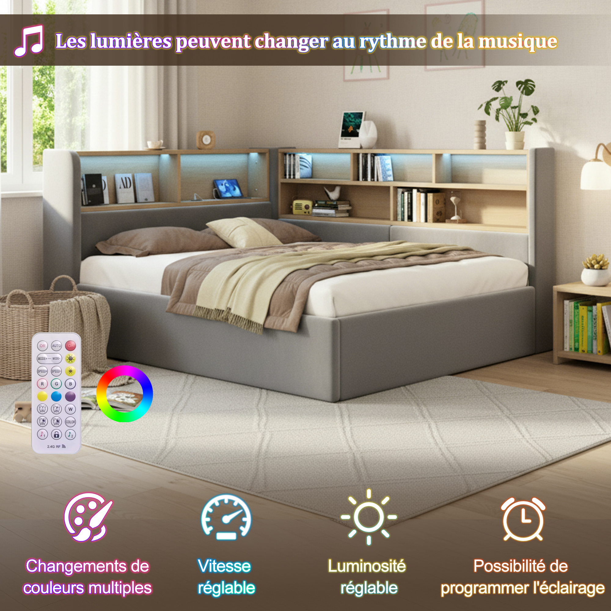 Éclairage LED d'ambiance