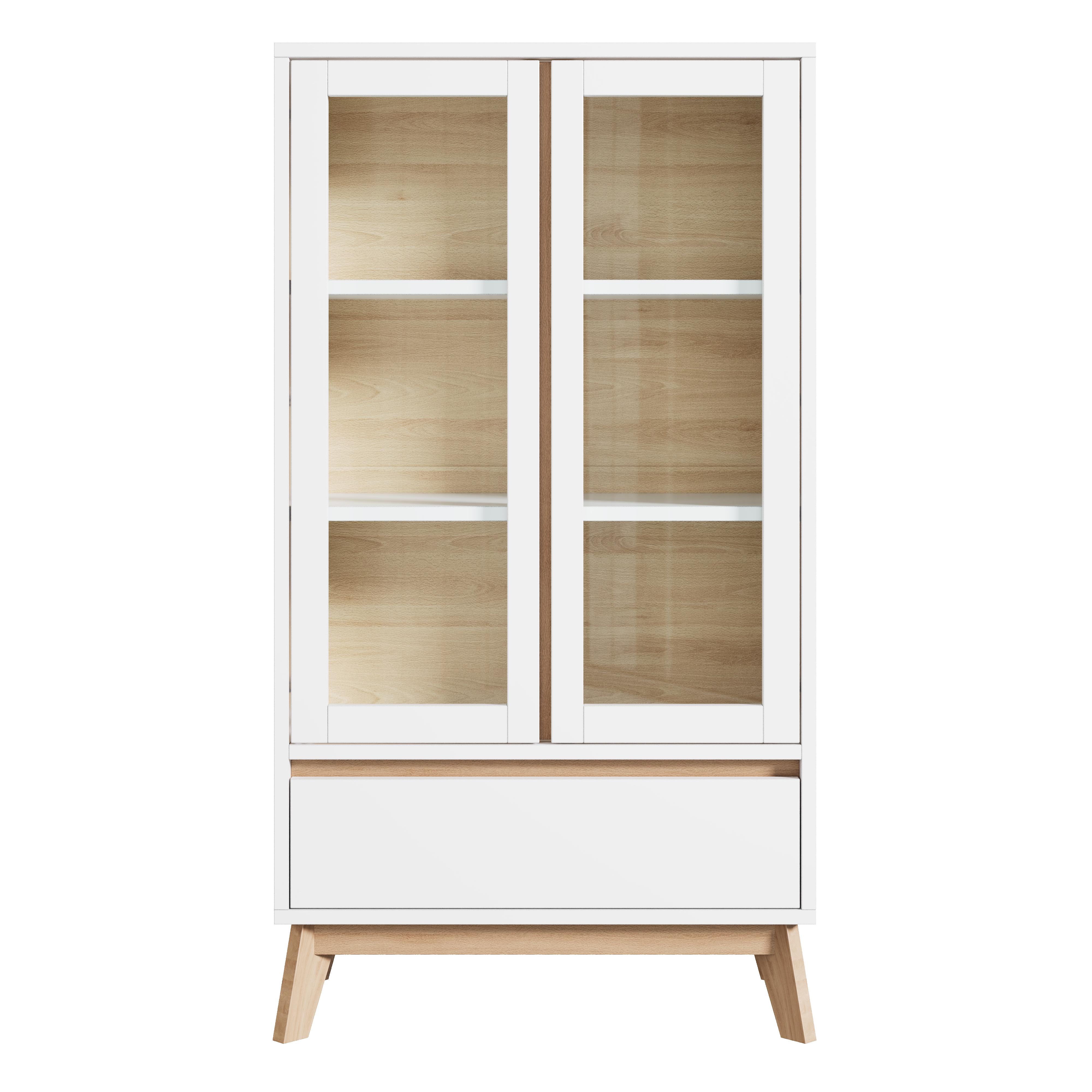 Armoire de cuisine scandinave 80 x 40 x 150 cm en - image 9