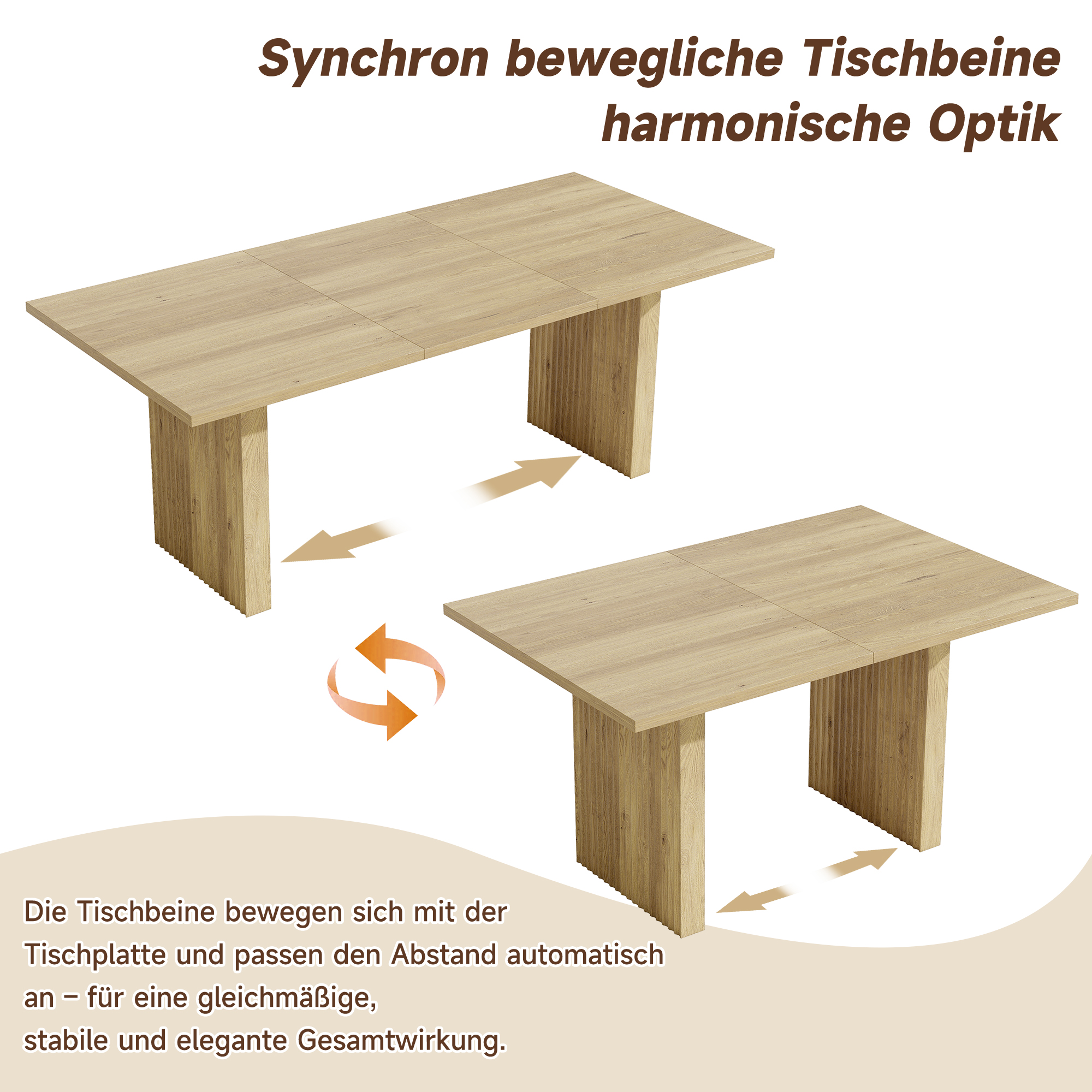 Détail du table à manger