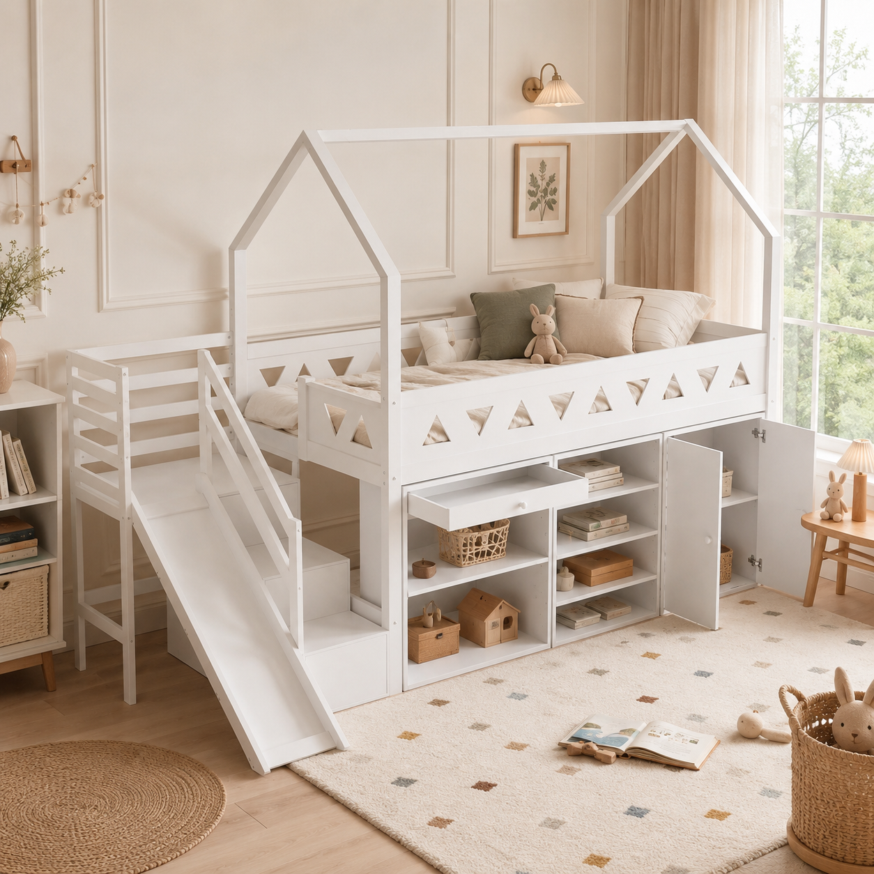 Vue principale du lit simple