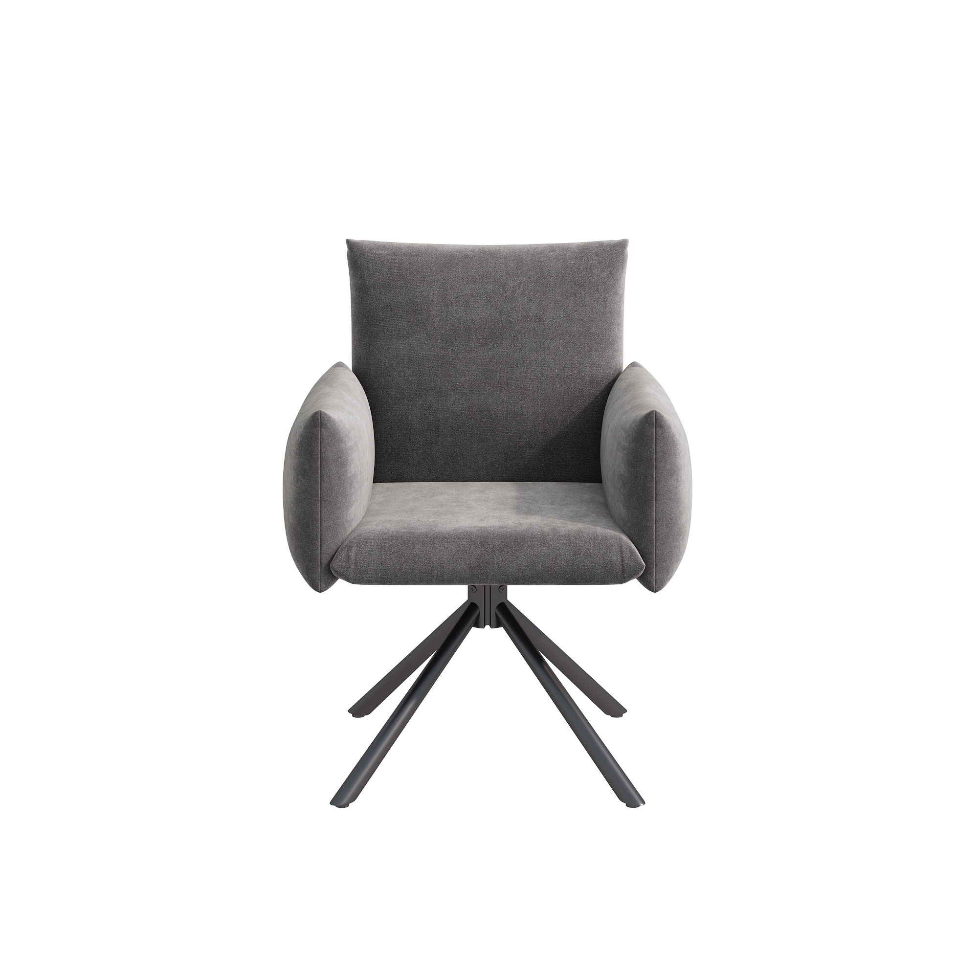 Lot de 4 chaises de salle à manger rembourrées ave - image 14