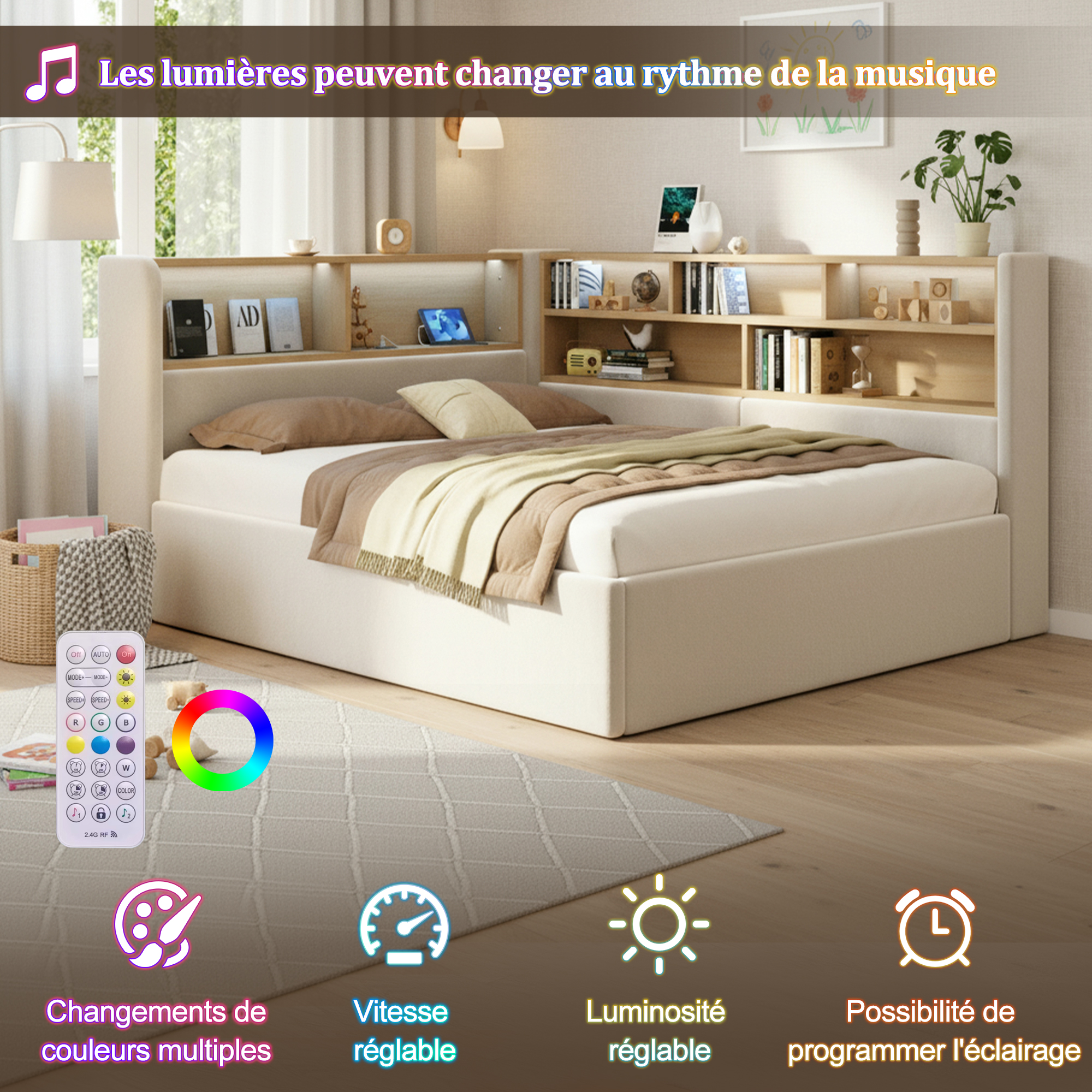 Éclairage LED d'ambiance
