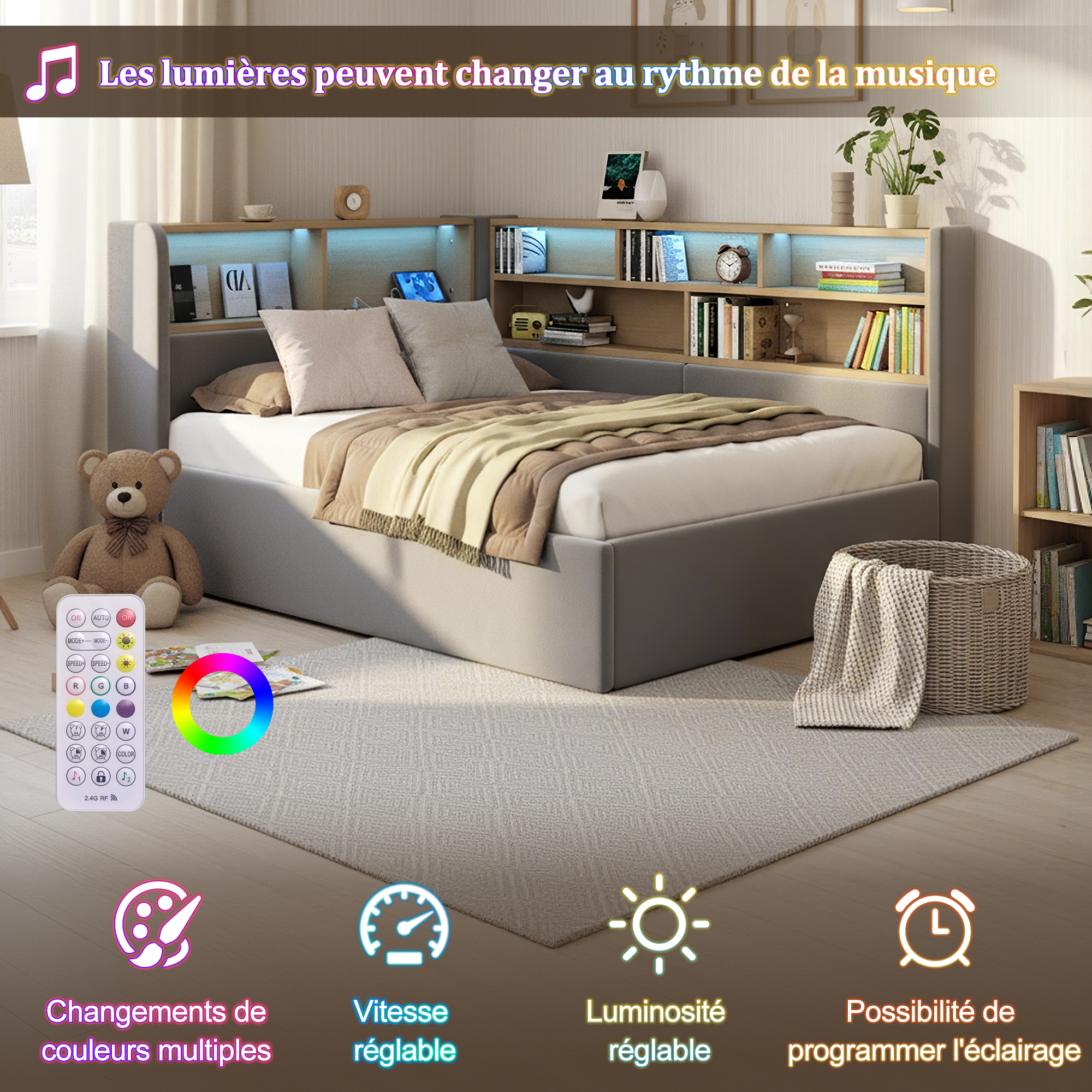 Éclairage LED d'ambiance