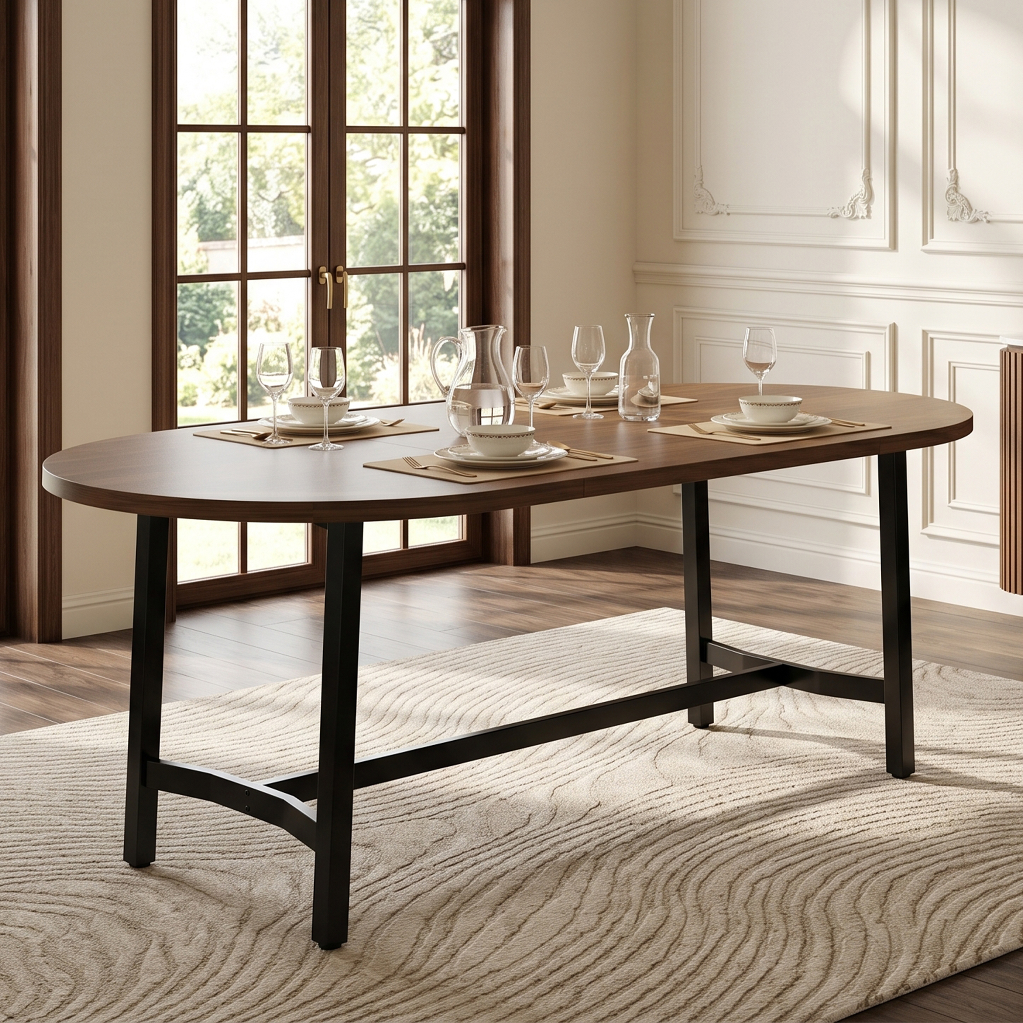 Détail du table à manger