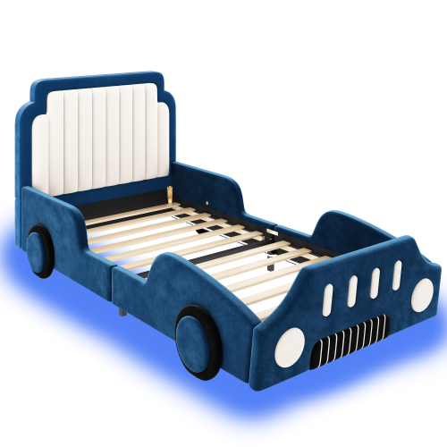 Structure du lit enfant voiture