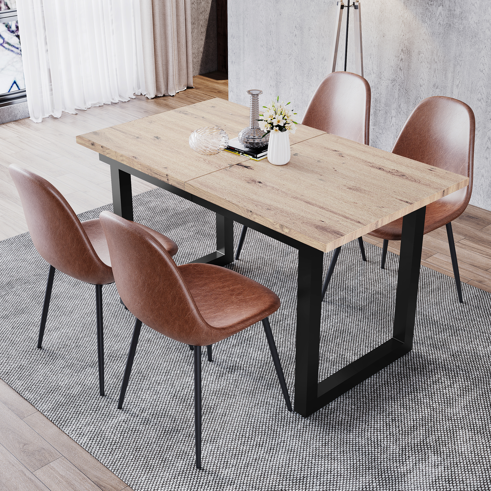 Détail du table à manger