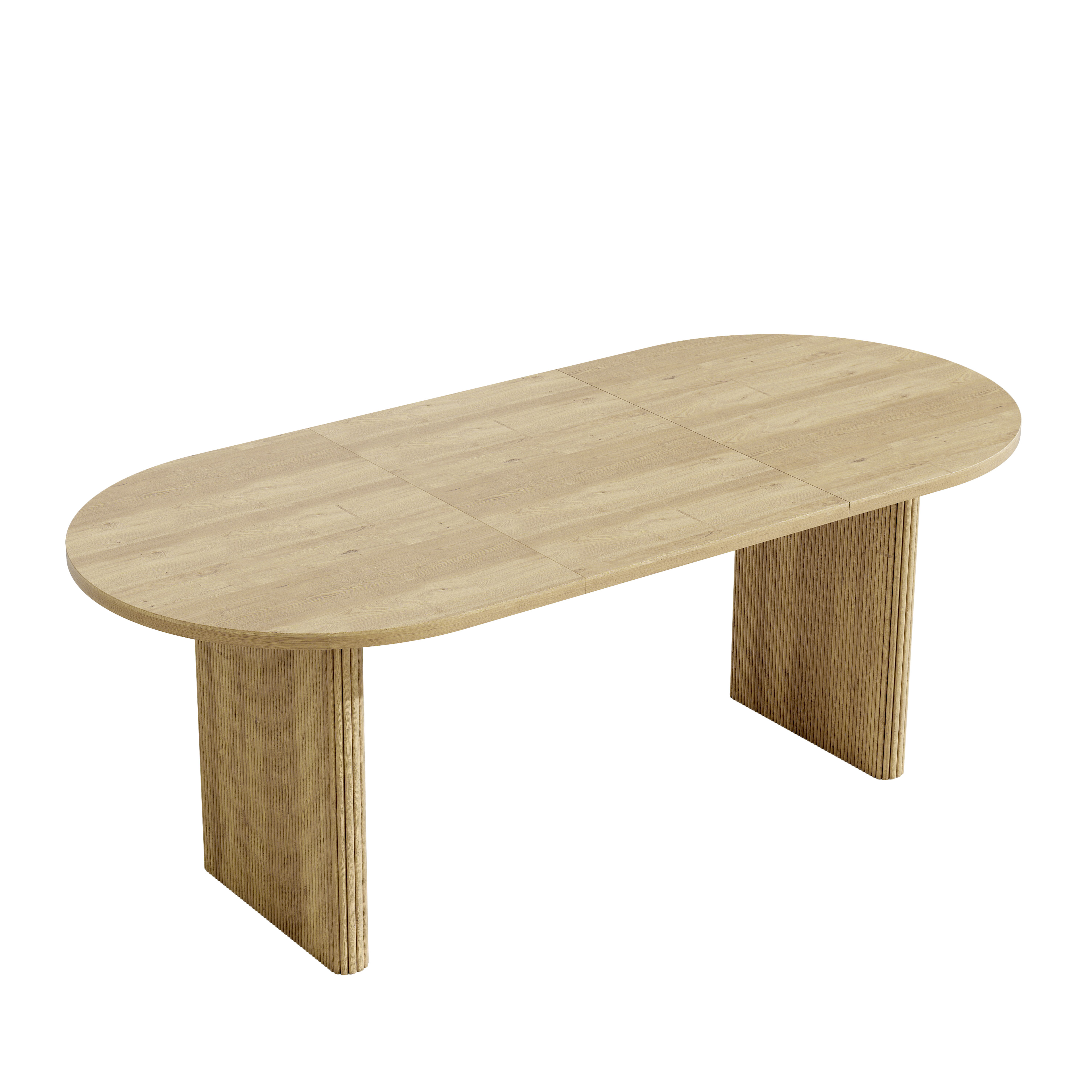 Table à manger design moderne chêne