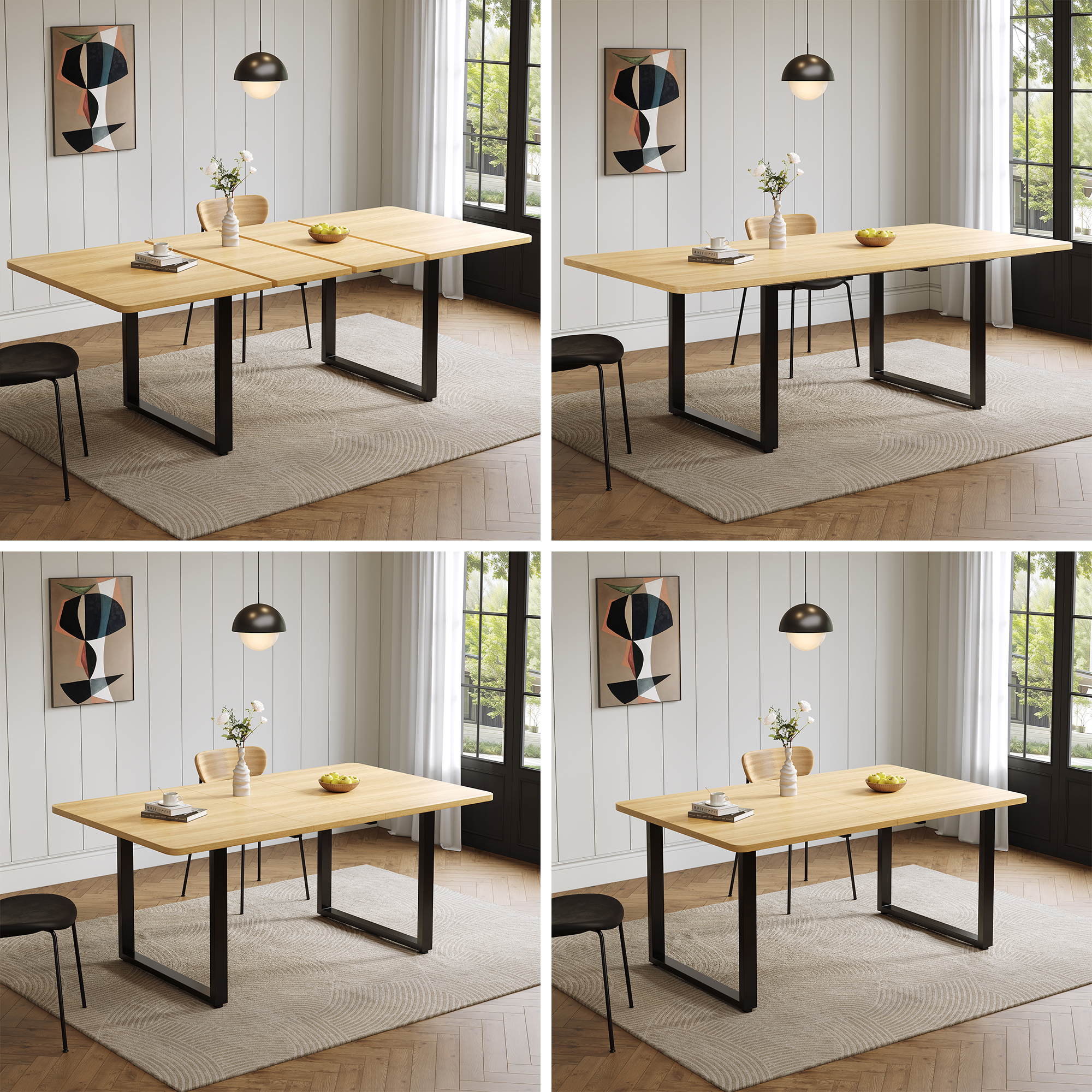 Vue principale du table à manger