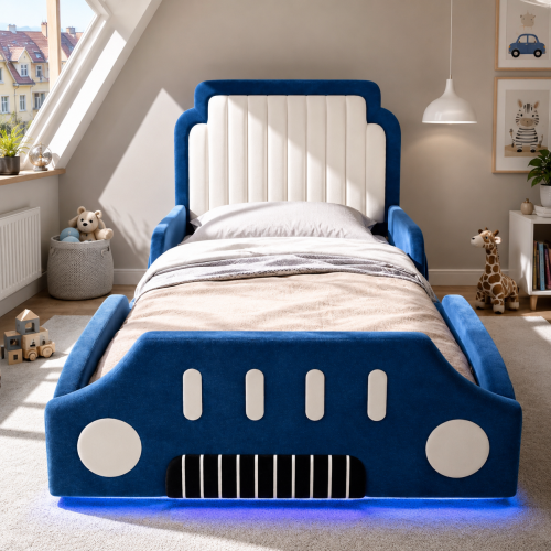 Éclairage LED sous le lit avec application