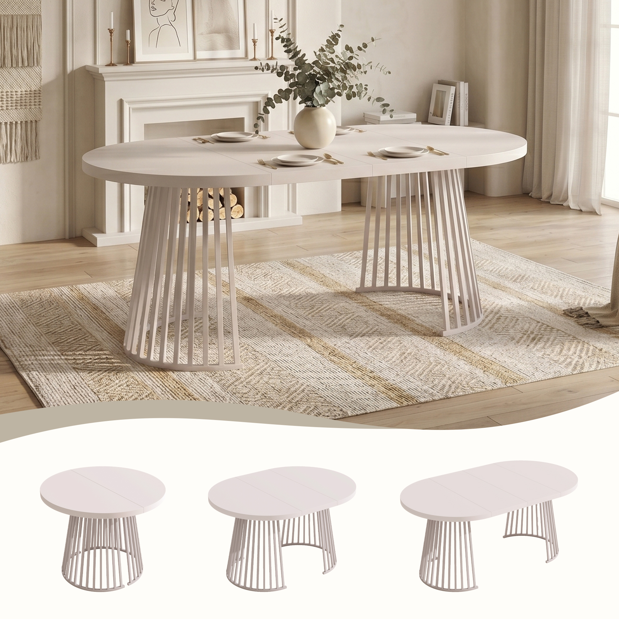 Vue principale du table à manger