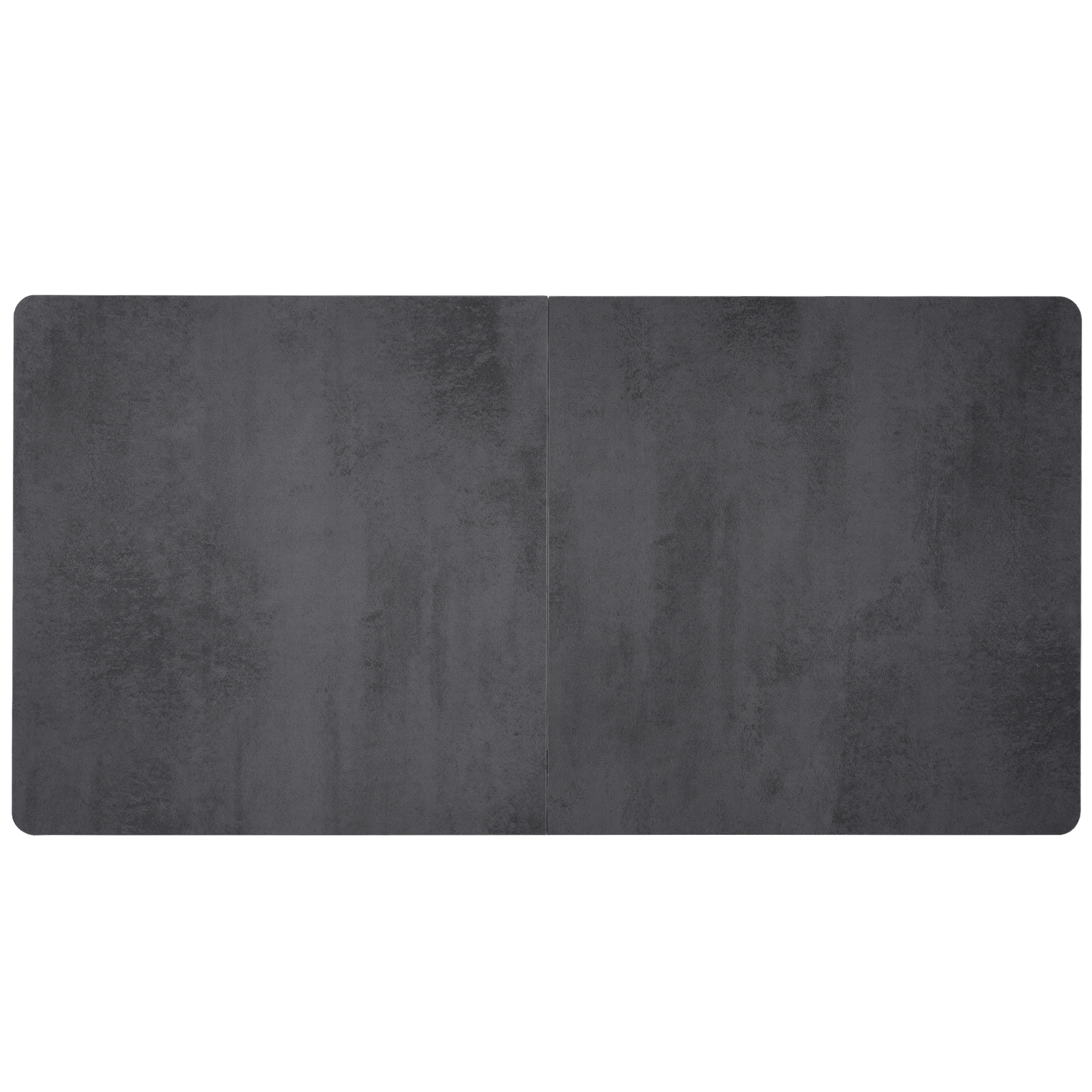 espace sous‑table pour ranger ou exposer vos objets