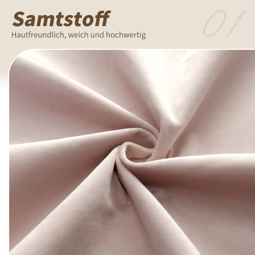 Tissu velours confortable
