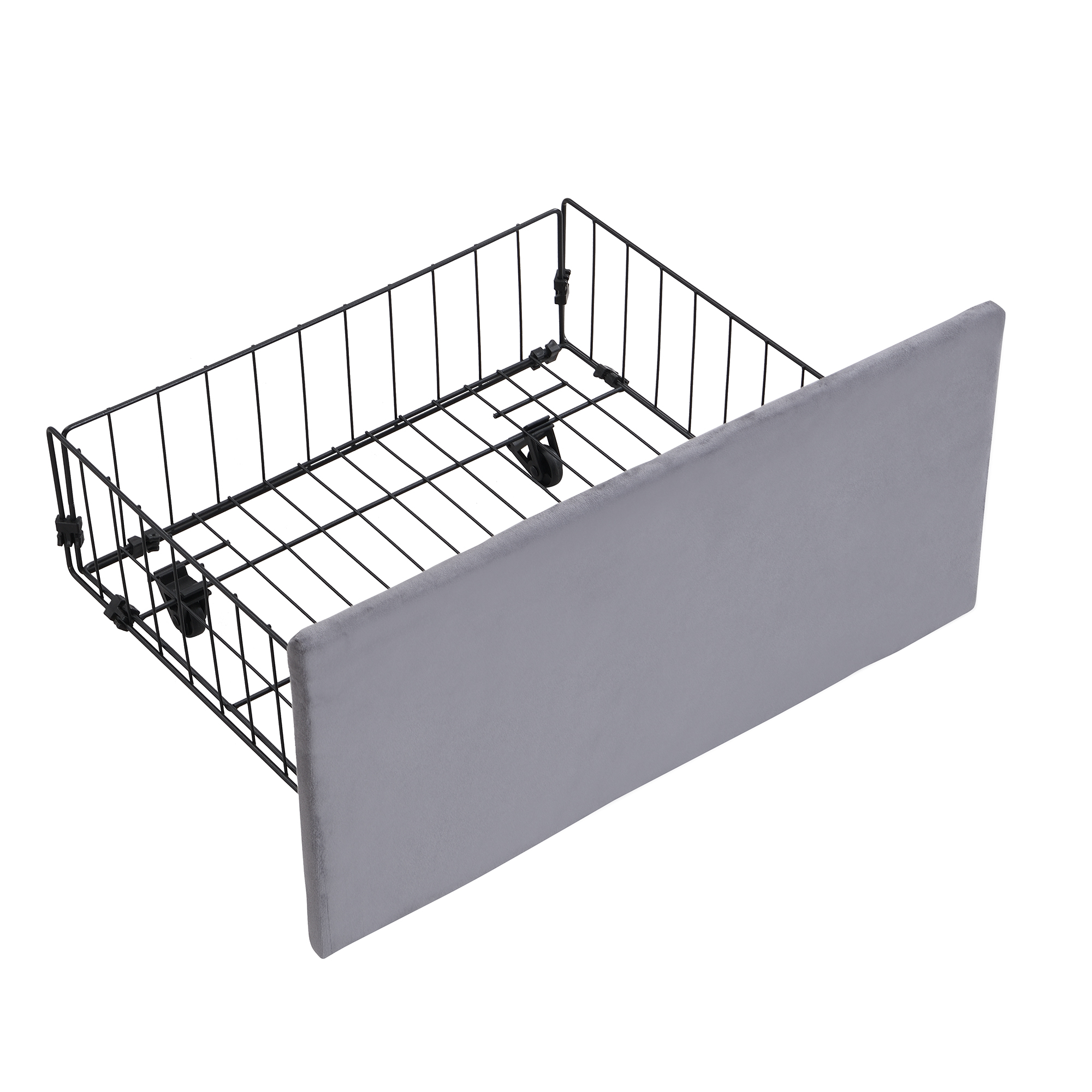Lit avec 3 tiroirs + rangement hydraulique, tête oreilles d'éléphant réglable, pour chambre, beaucoup de stockage, confort lecture, design ludique, style élégant, fonctionnalité, stabilité, organisation - image 11
