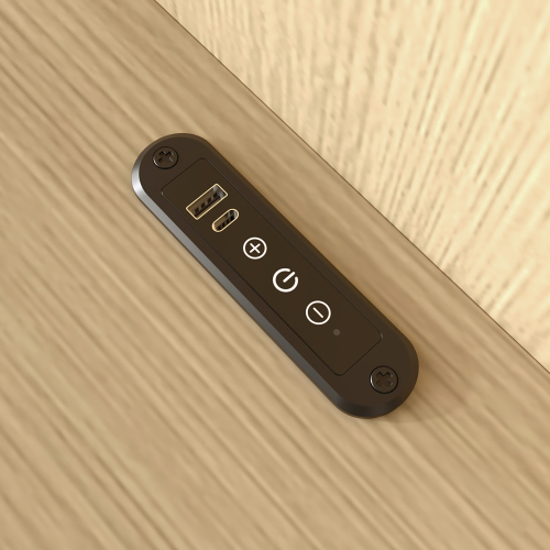 Ports USB et Type-C positionnables à gauche ou à droite
