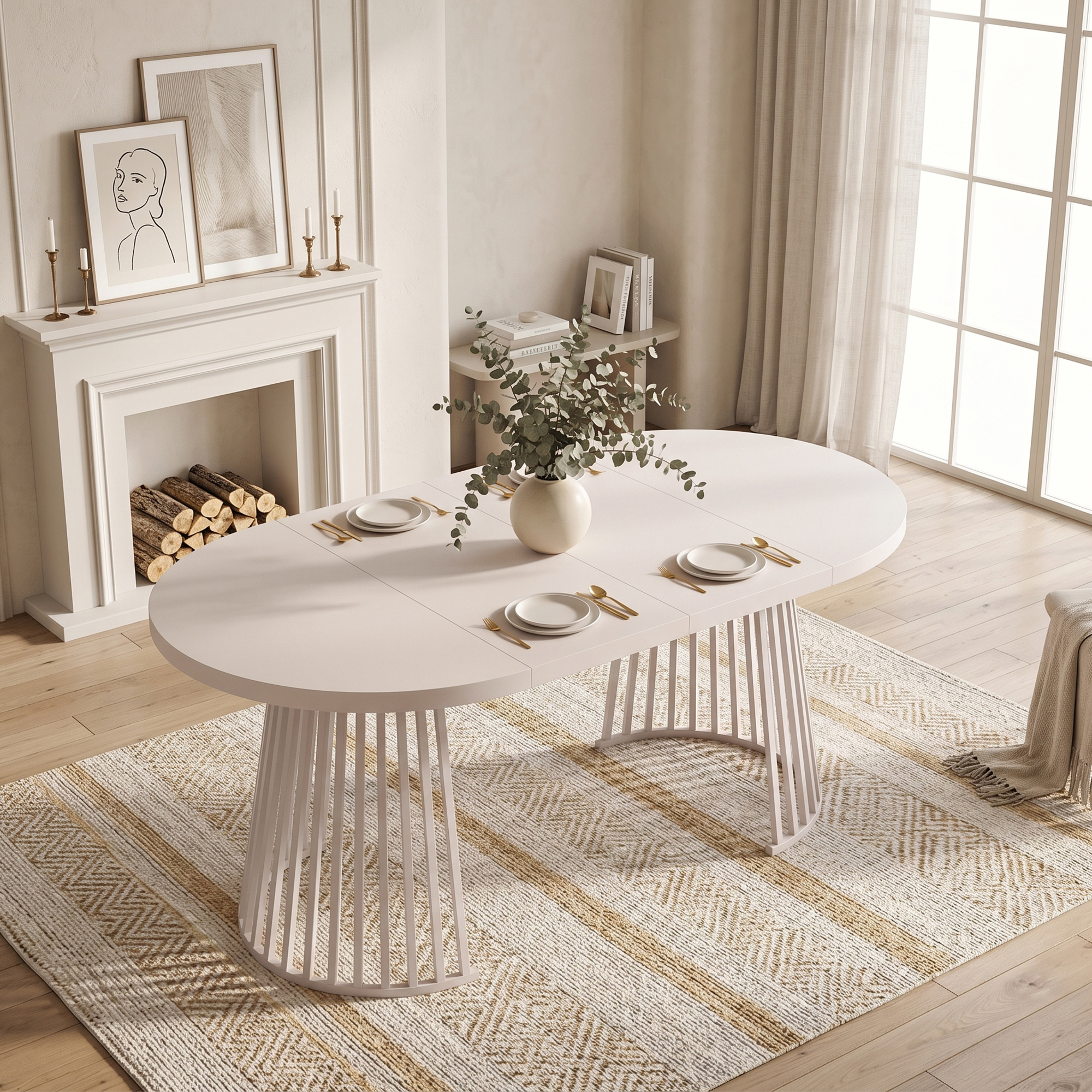 Détail du table à manger