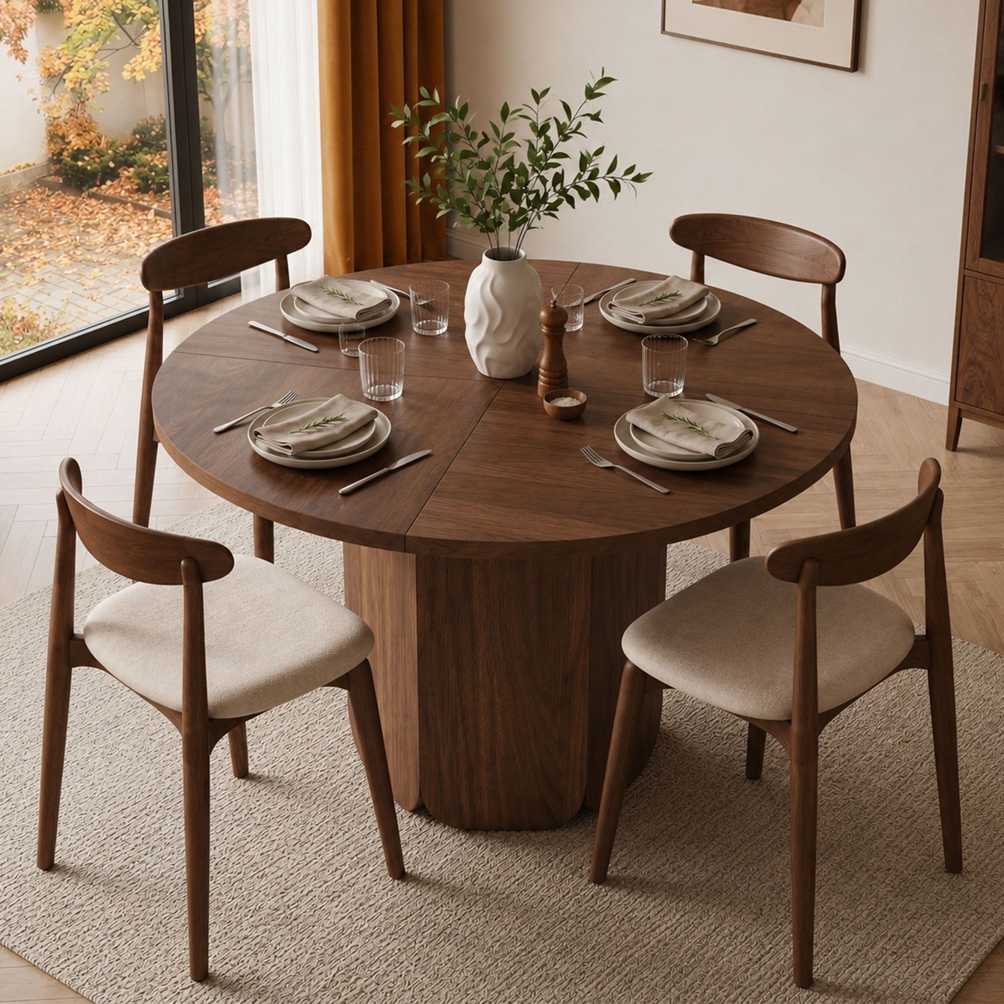 Détail du table à manger