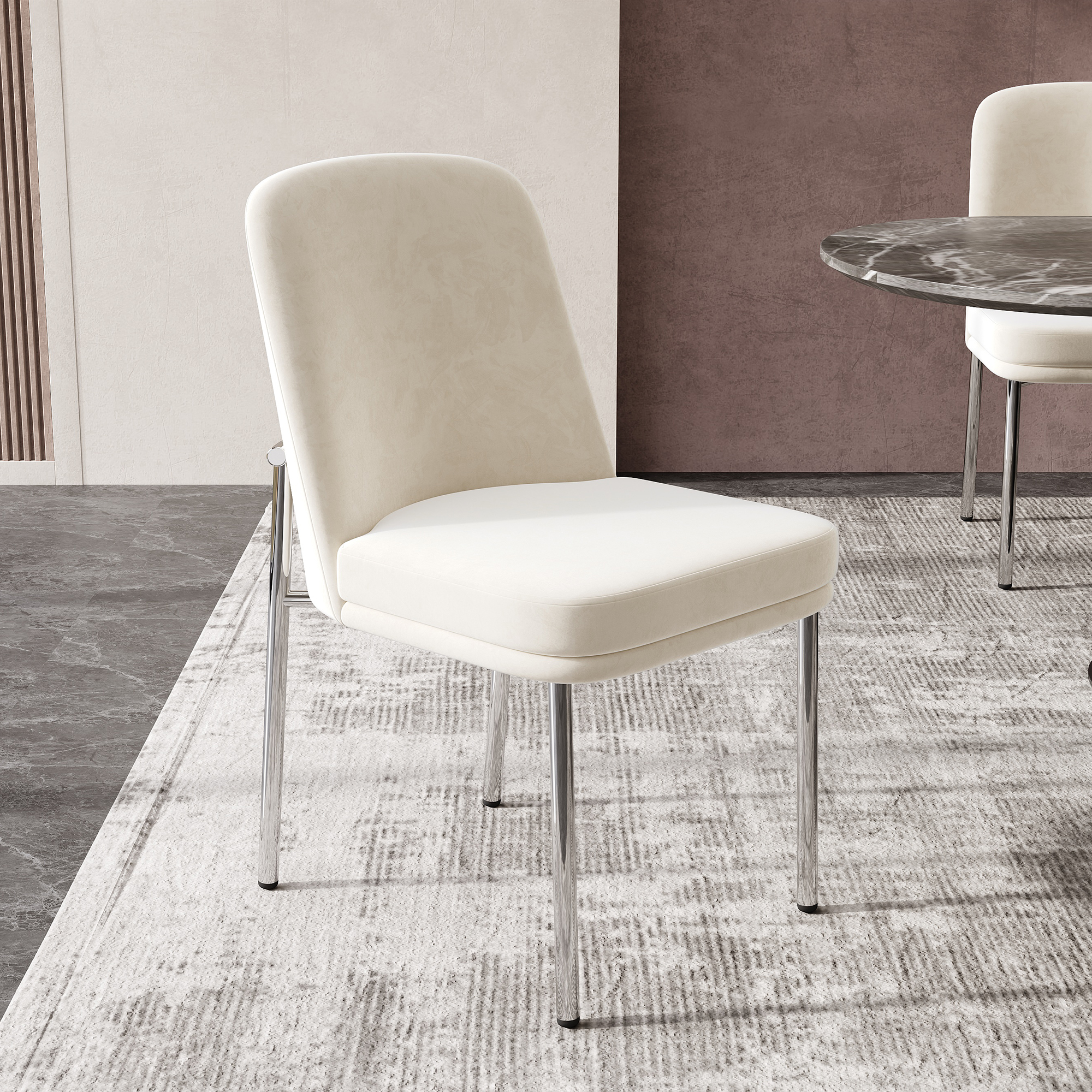 Détail du chaise de salle à manger