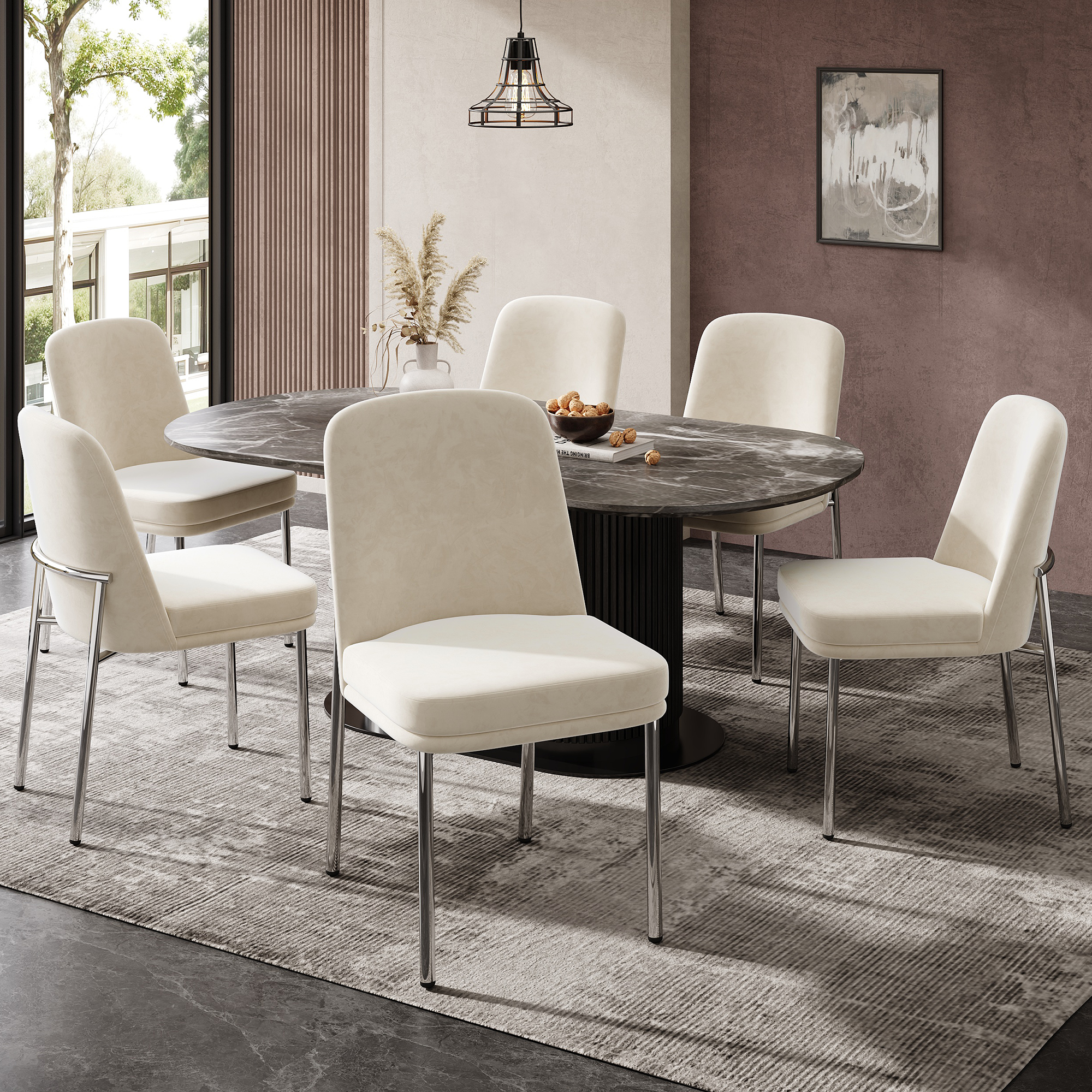 Présentation du chaise de salle à manger