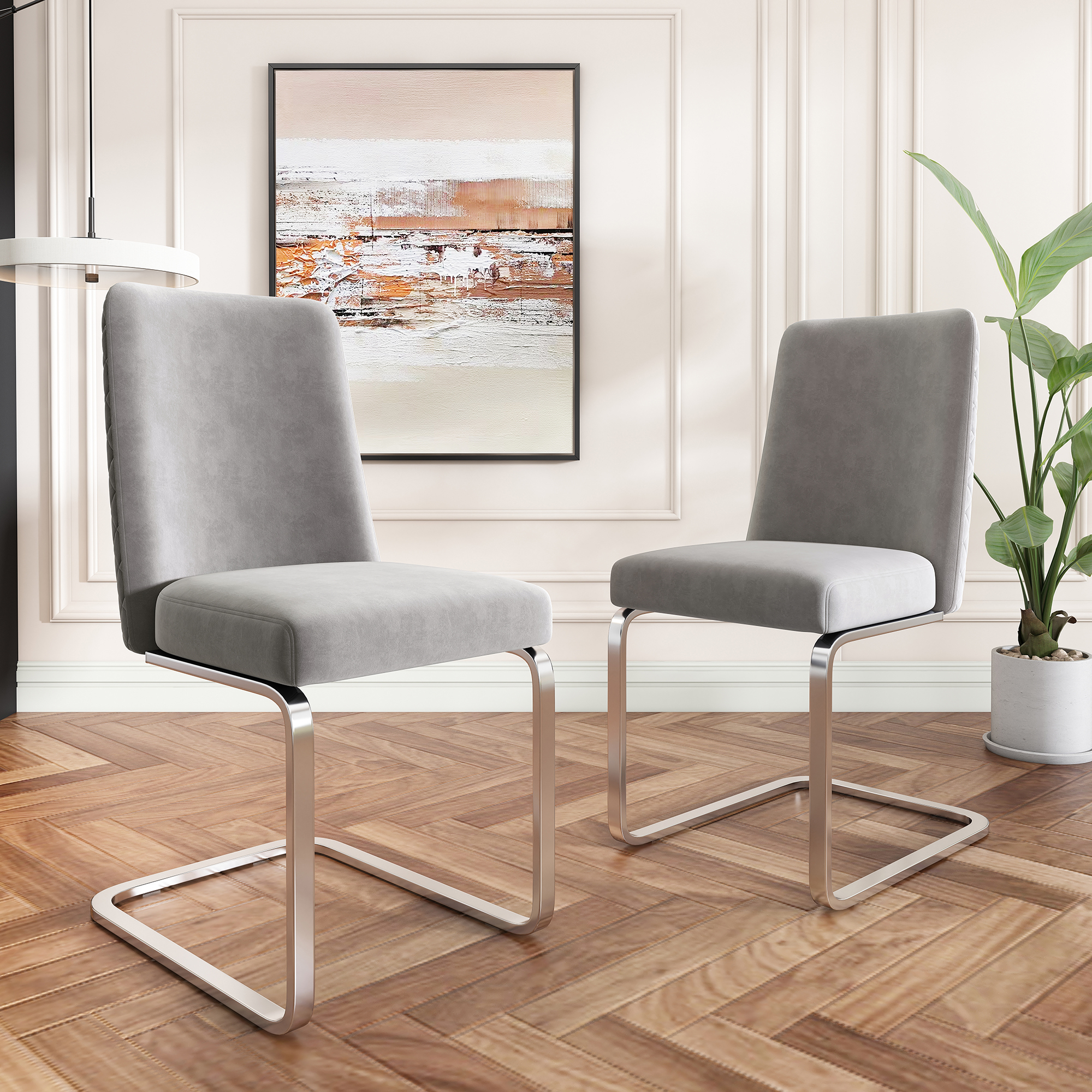 Présentation du chaise de salle à manger
