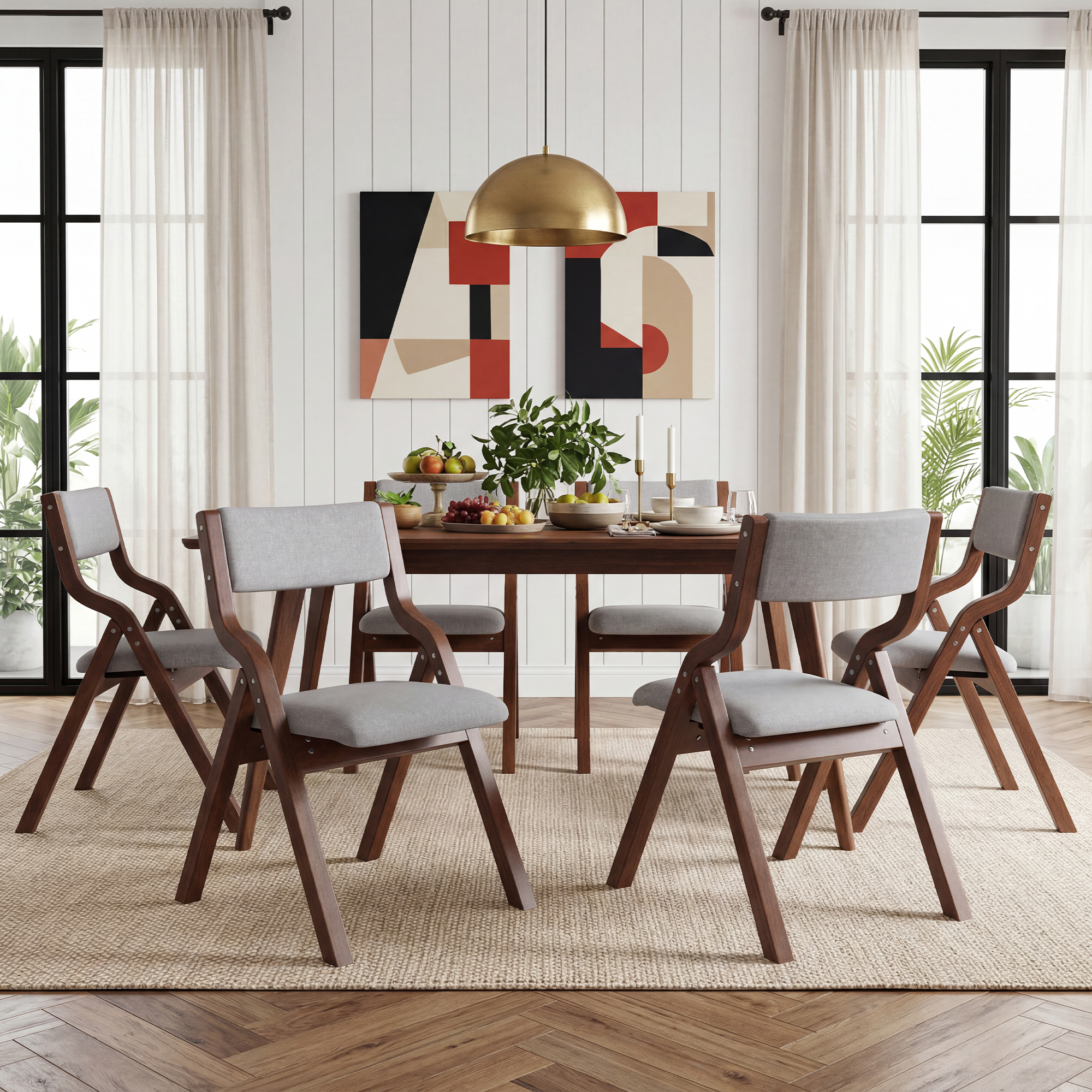 Détail du chaise de salle à manger