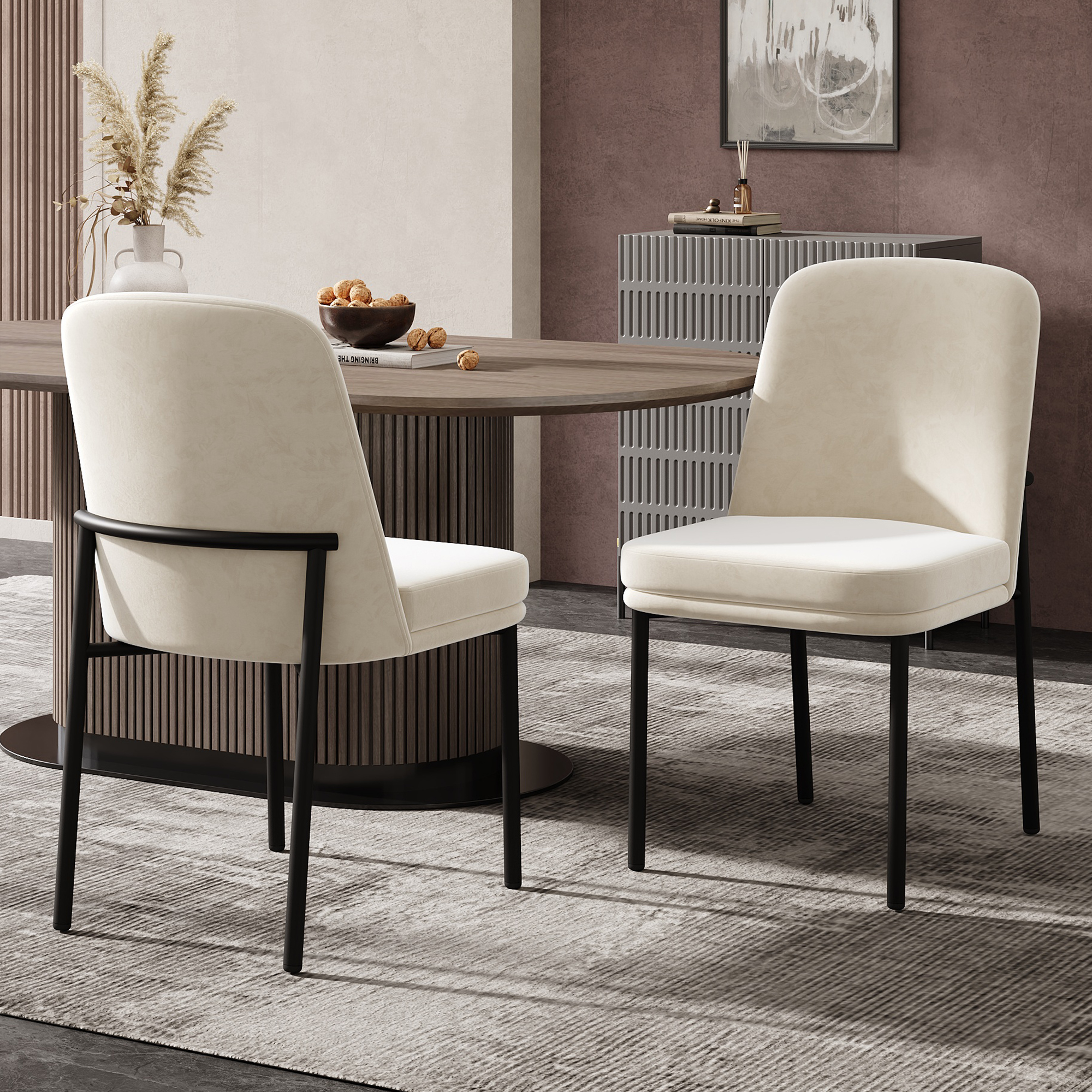 Présentation du chaise de salle à manger