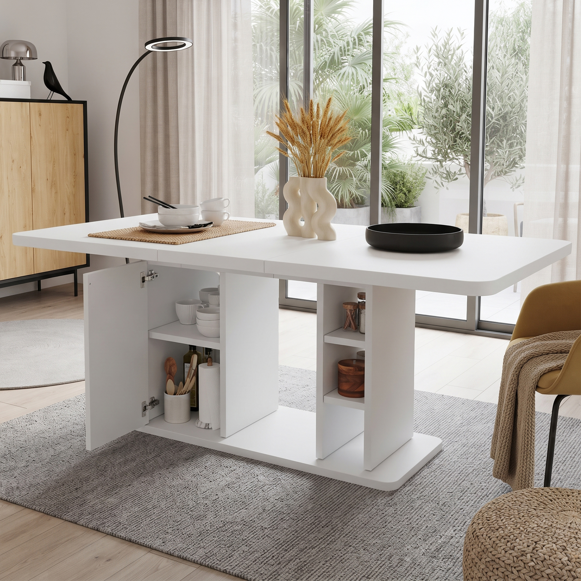Détail du table à manger