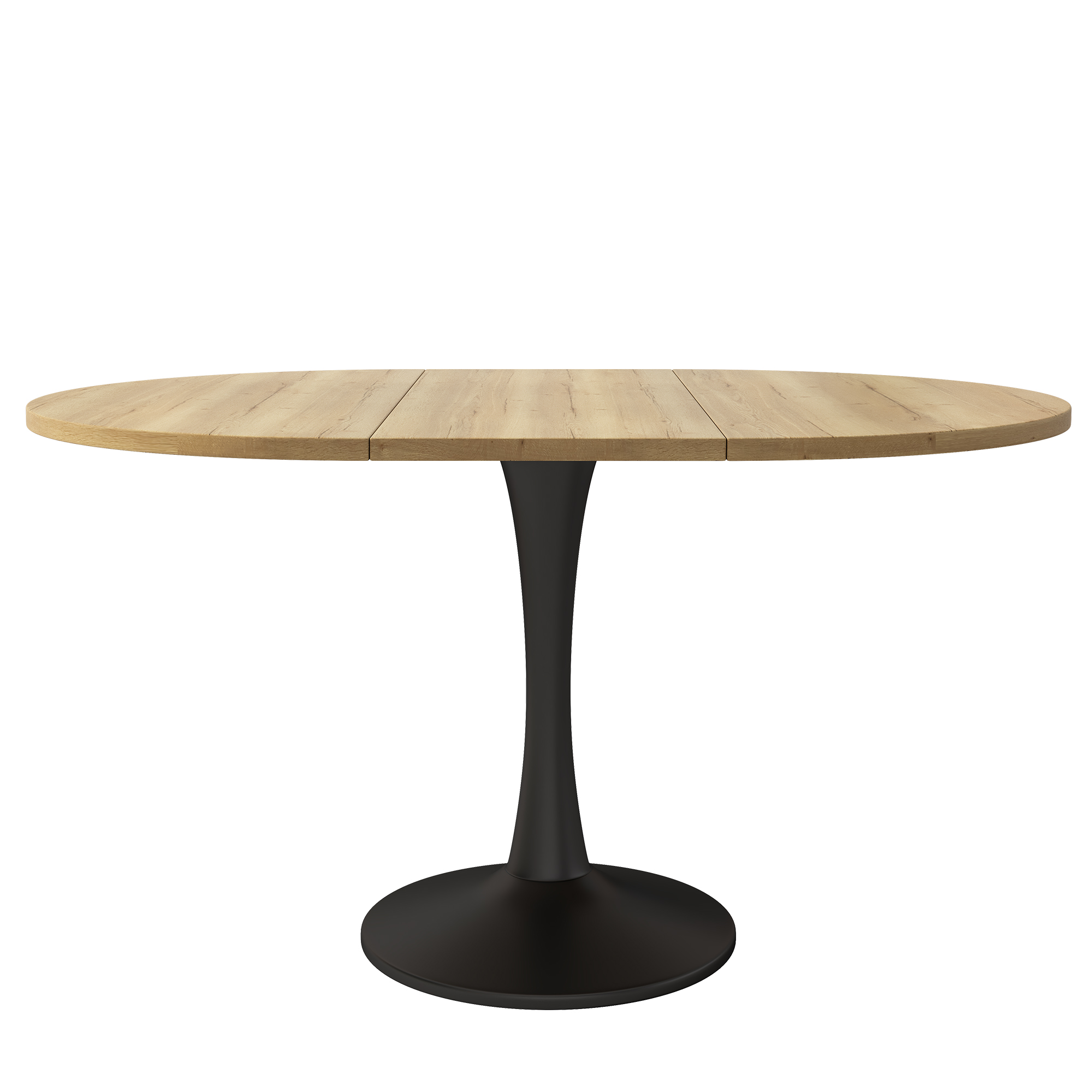 Table à manger ovale extensible en MDF avec design - image 5