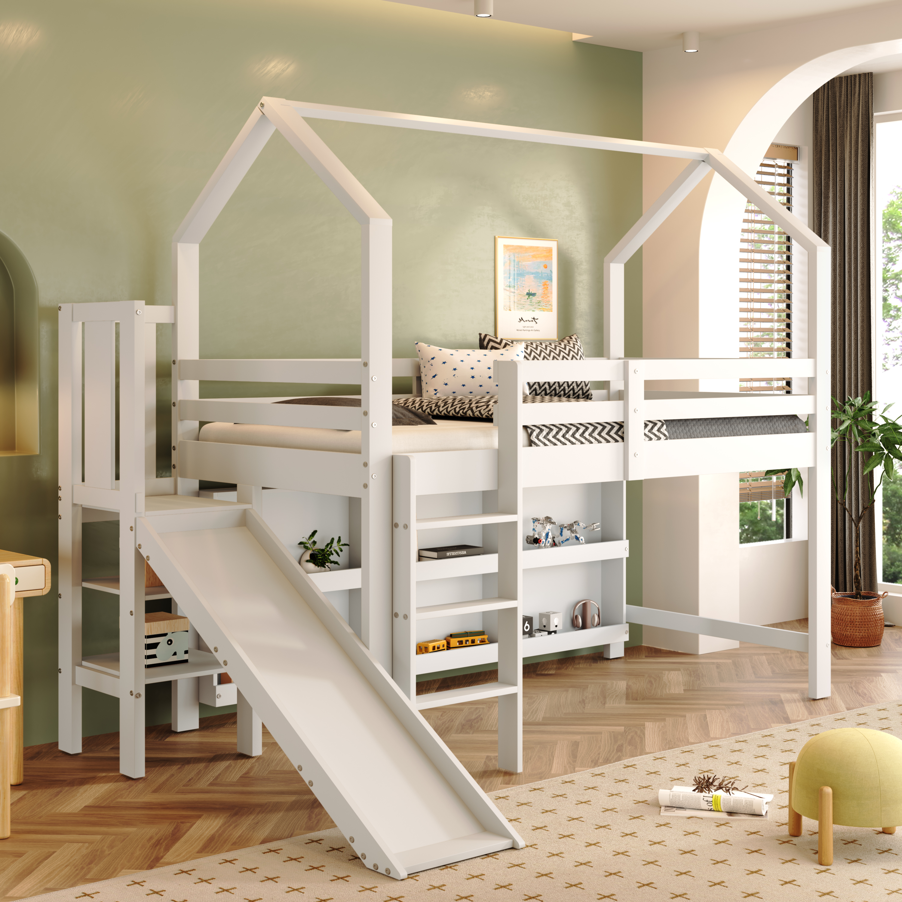 Vue principale du lit simple