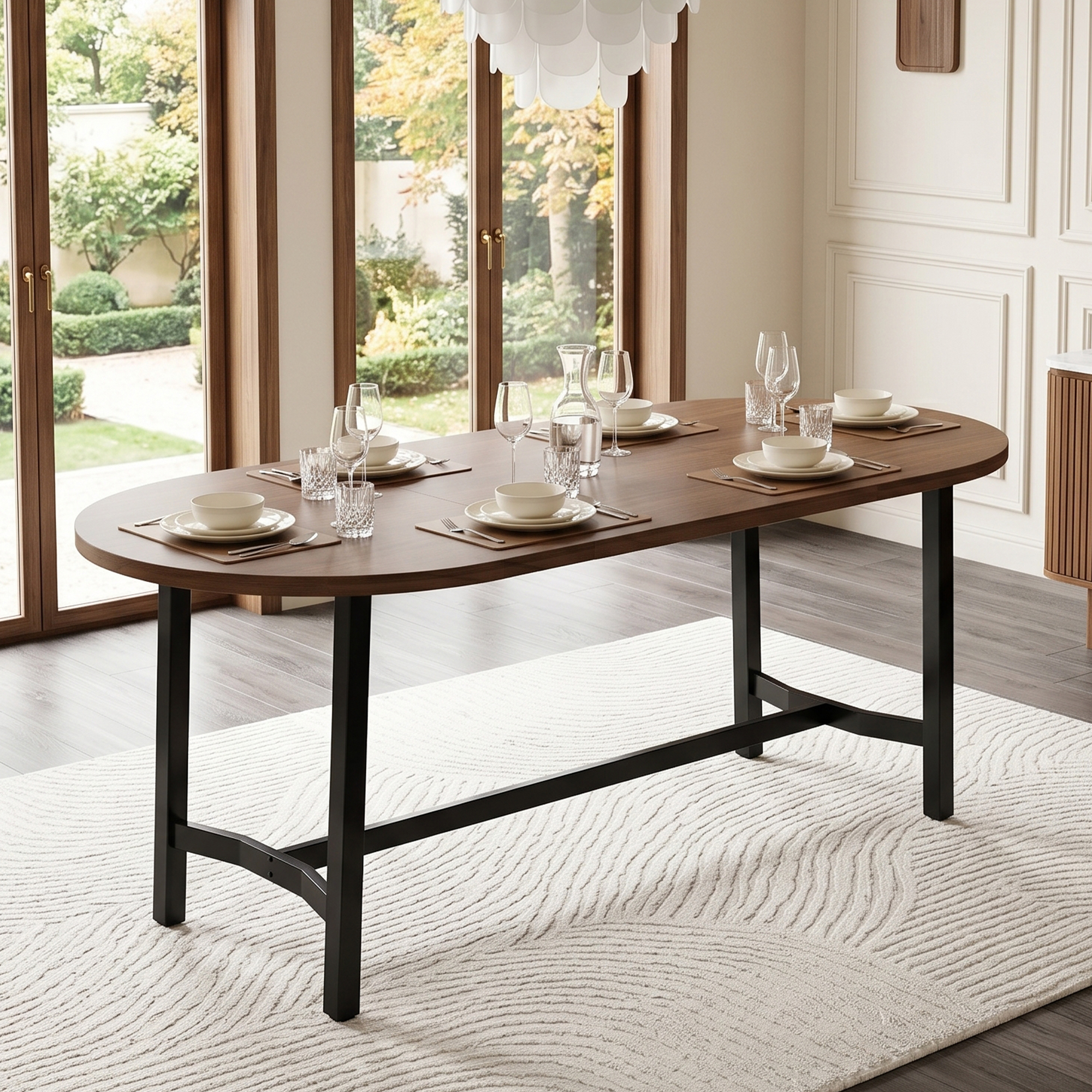 Détail du table à manger