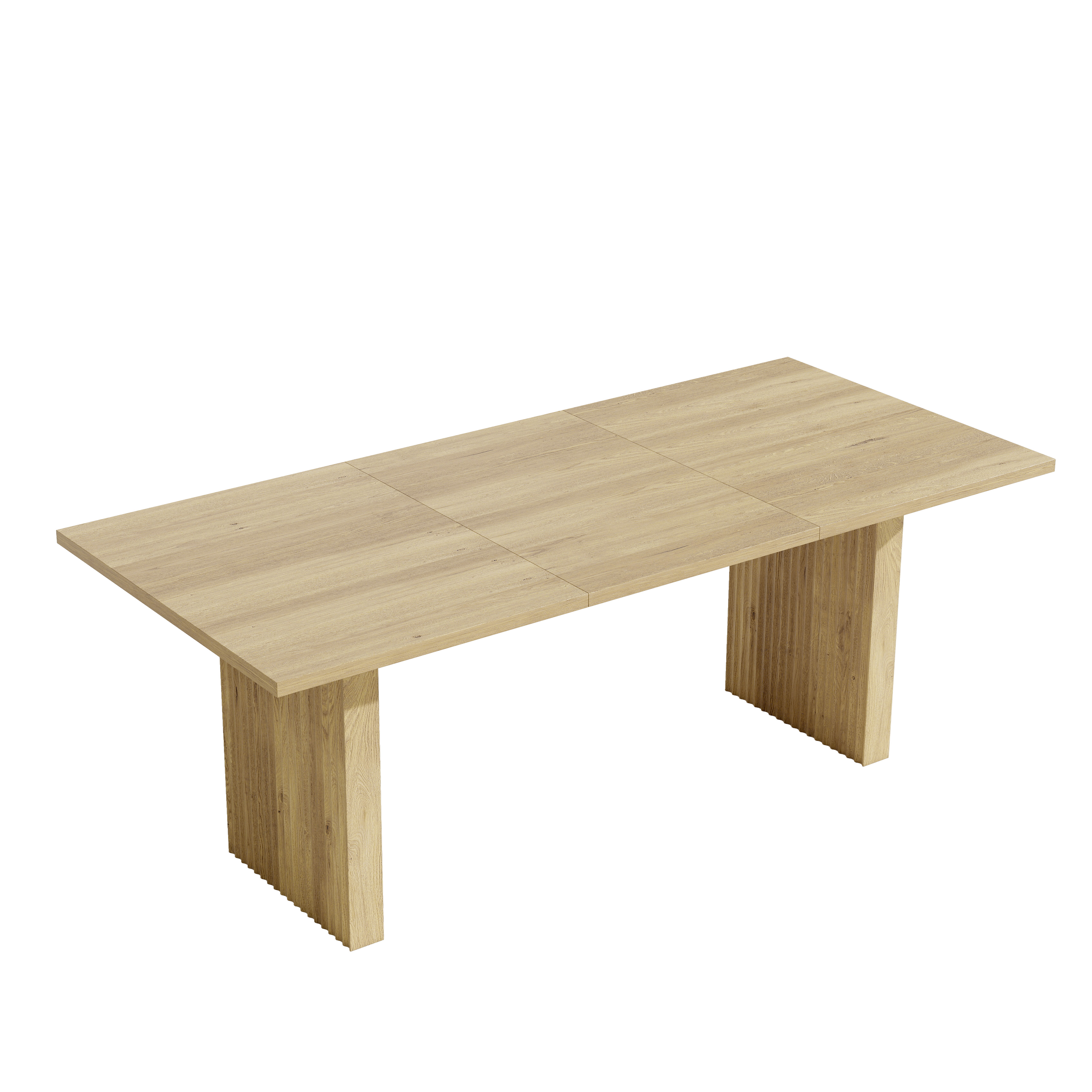 Table à manger design moderne chêne