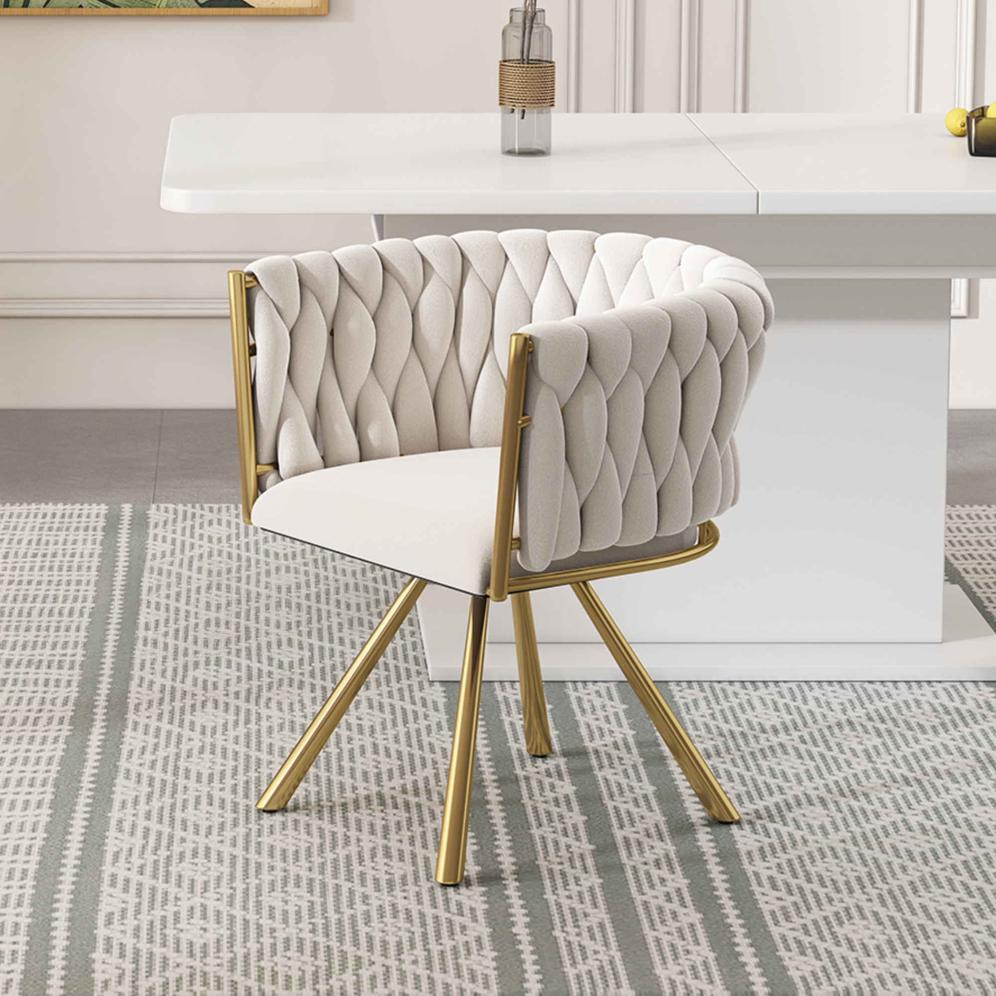 Vue principale du chaise de salle à manger