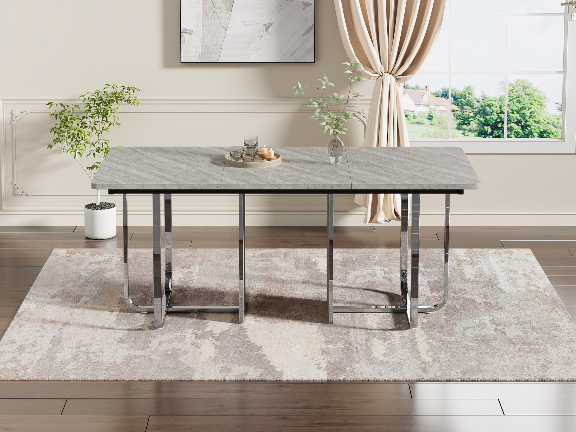 Image 11 – Table à manger gris