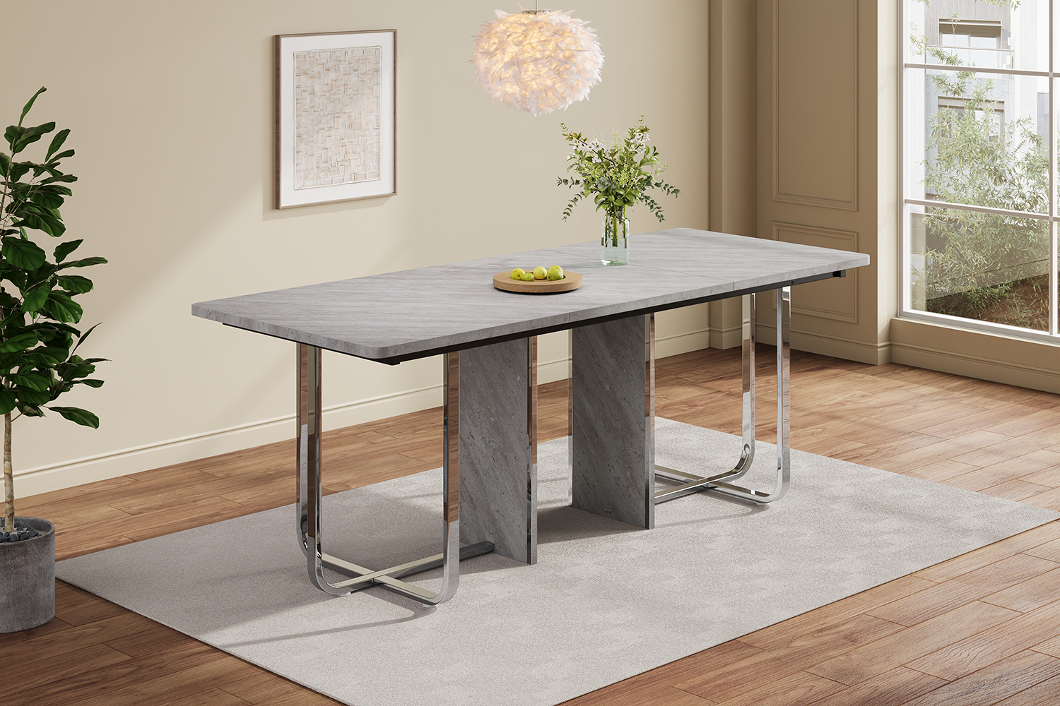 Image 8 – Table à manger gris