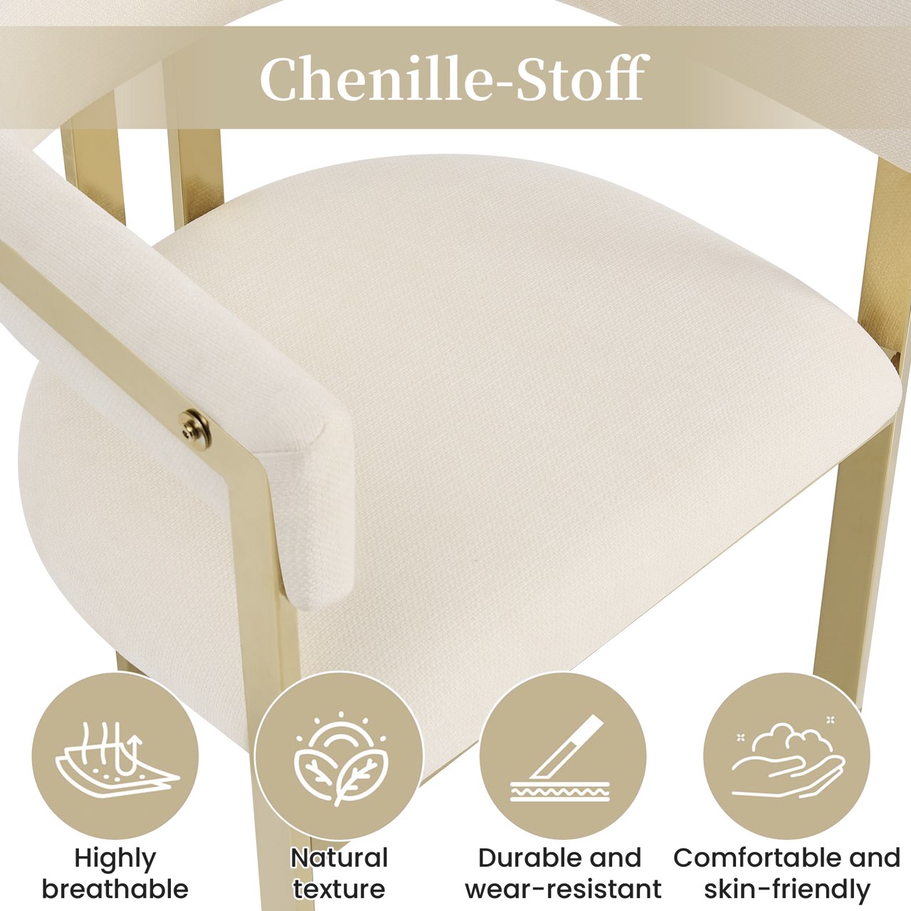 Présentation du chaise de salle à manger