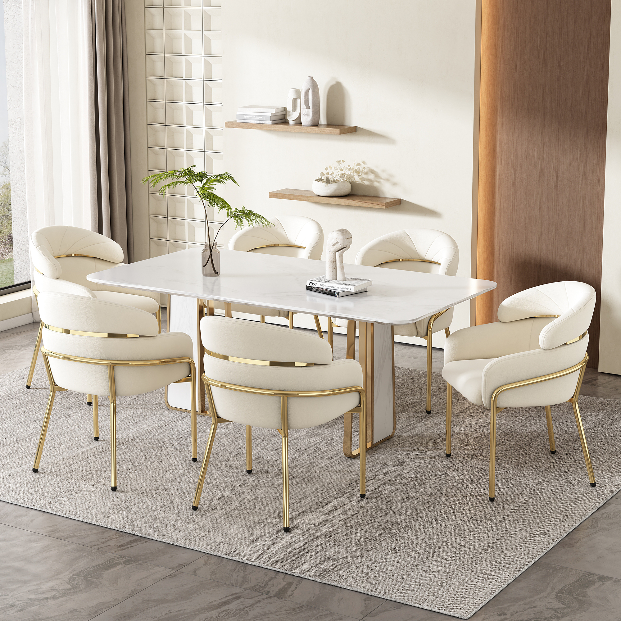 Détail du chaise de salle à manger