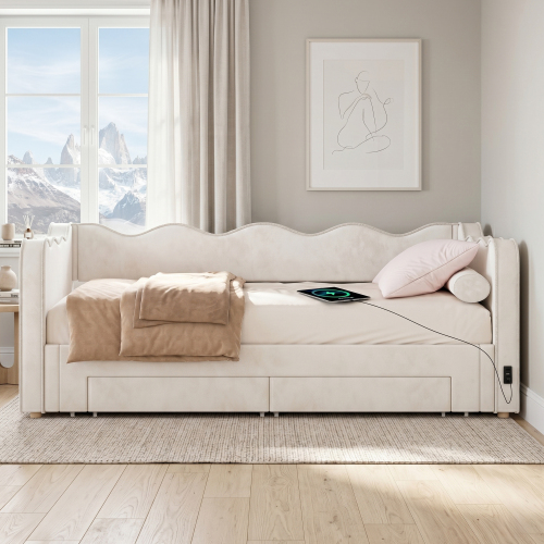 Design arrondi floral