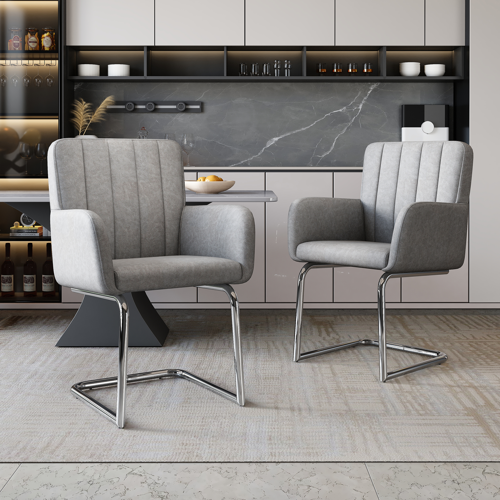 Détail du chaise de salle à manger