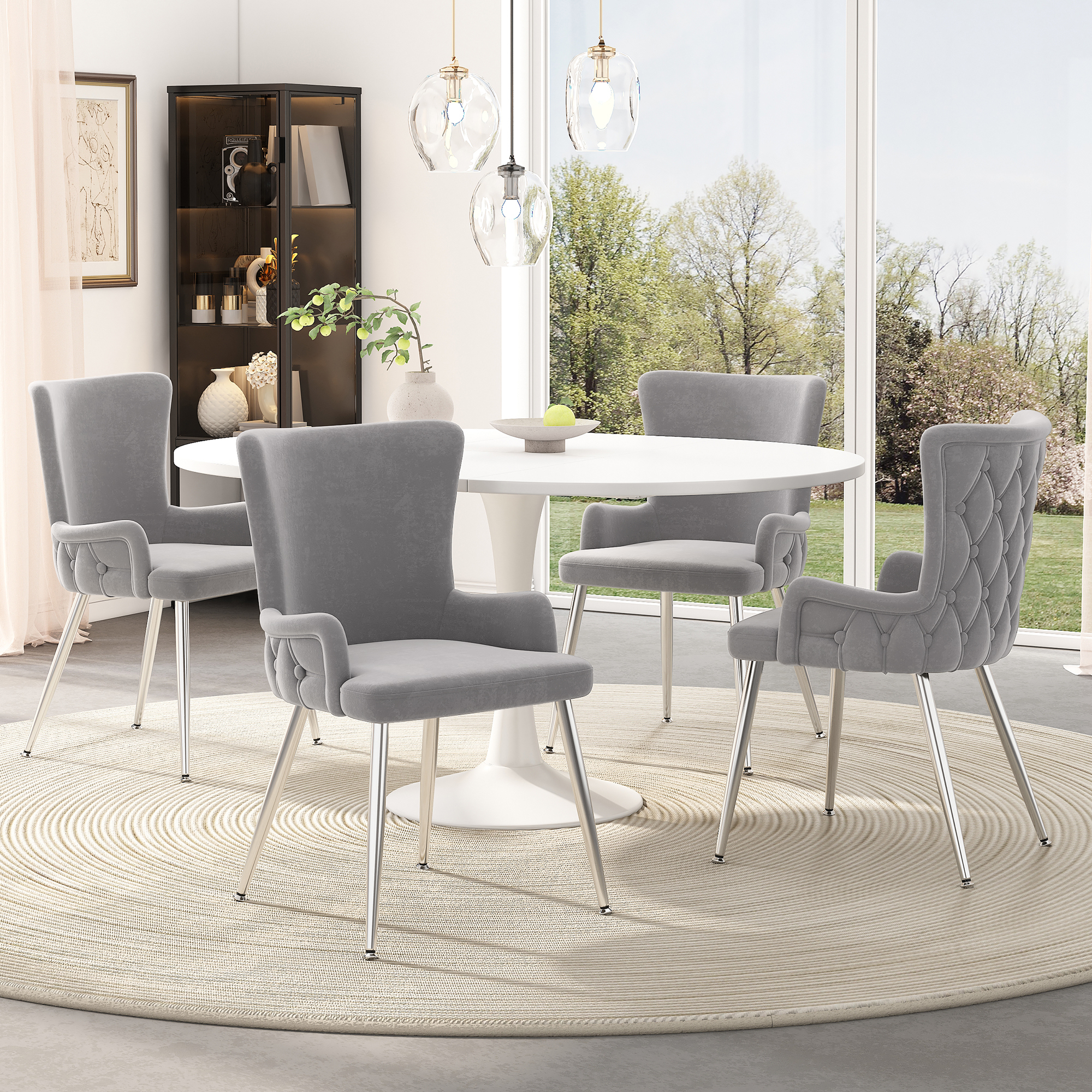 Vue principale du chaise de salle à manger