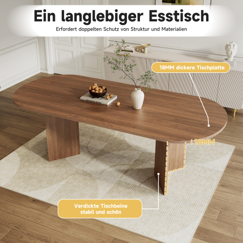 Table extensible 4 à 8 personnes
