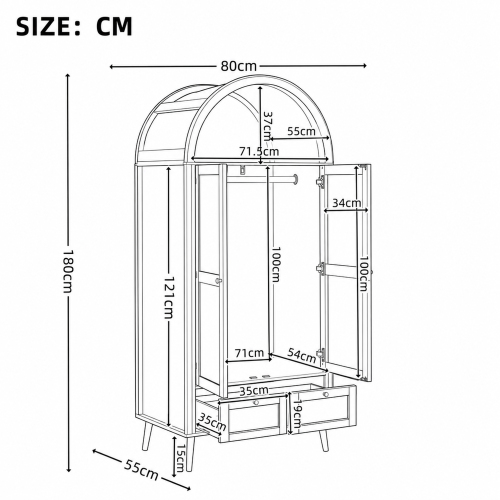 Armoire complète