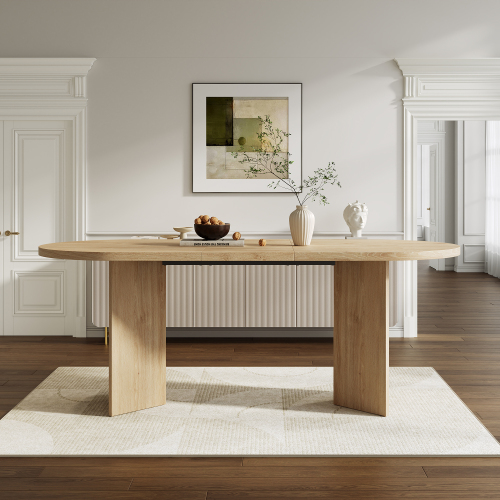 Table à manger pour environ six à huit personnes