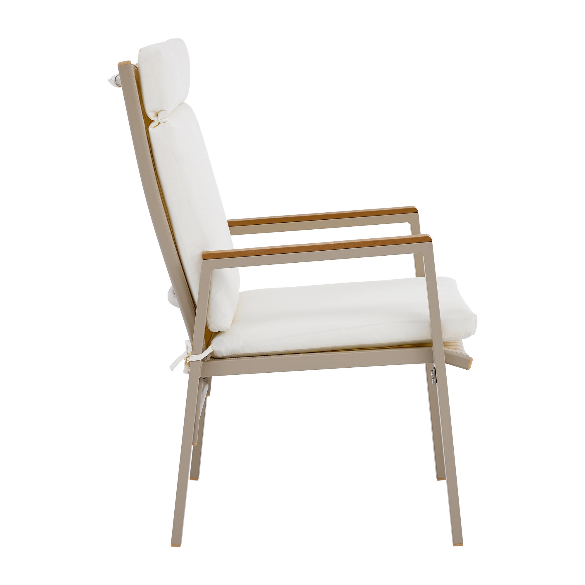 Assise Textilene respirante, résistante à l’usure