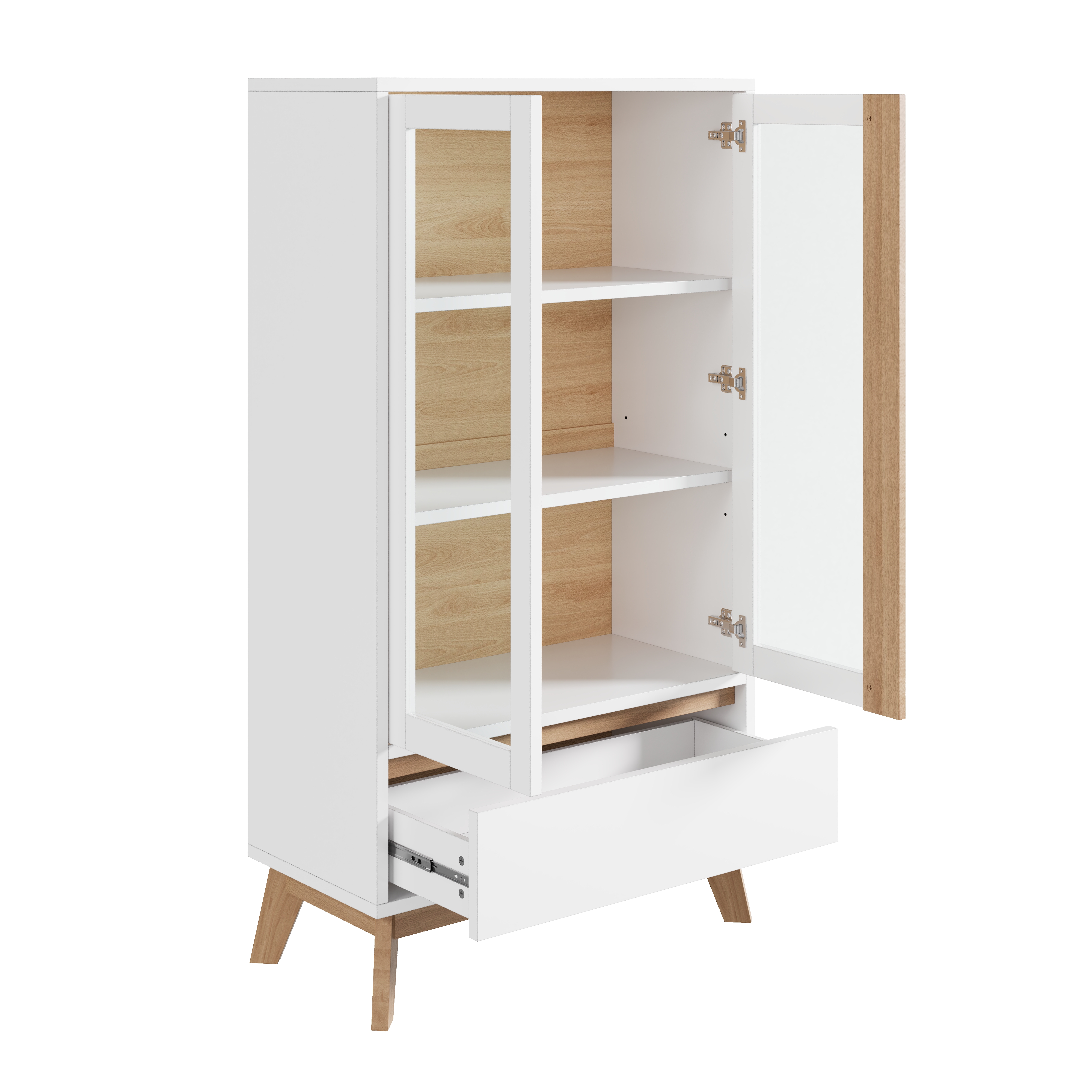 Armoire de cuisine scandinave 80 x 40 x 150 cm en - image 10