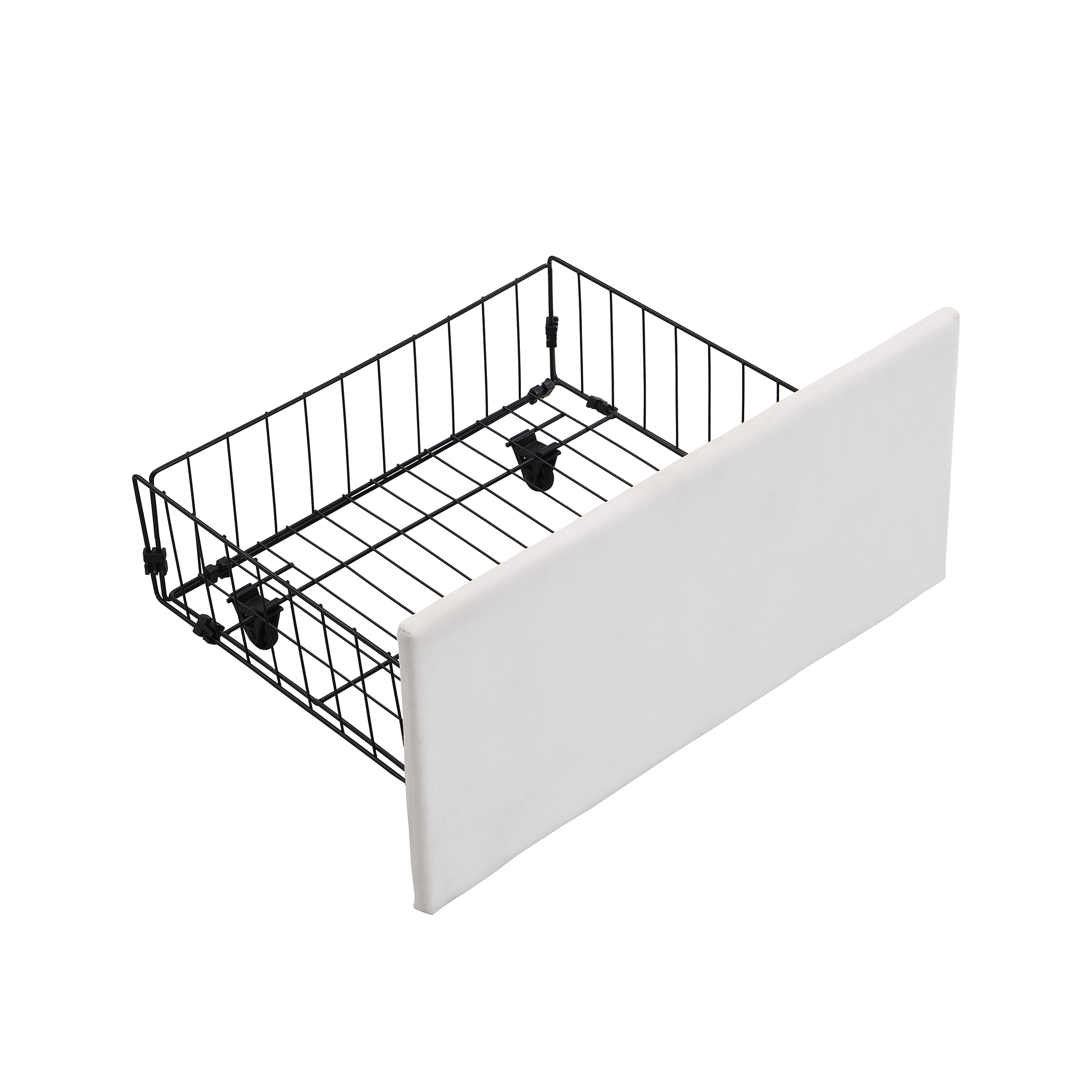 Lit avec 3 tiroirs + rangement hydraulique, tête oreilles d'éléphant réglable, pour chambre, beaucoup de stockage, confort lecture, design ludique, style élégant, fonctionnalité, stabilité, organisation - image 10