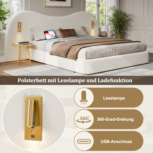 Spot LED et USB lit