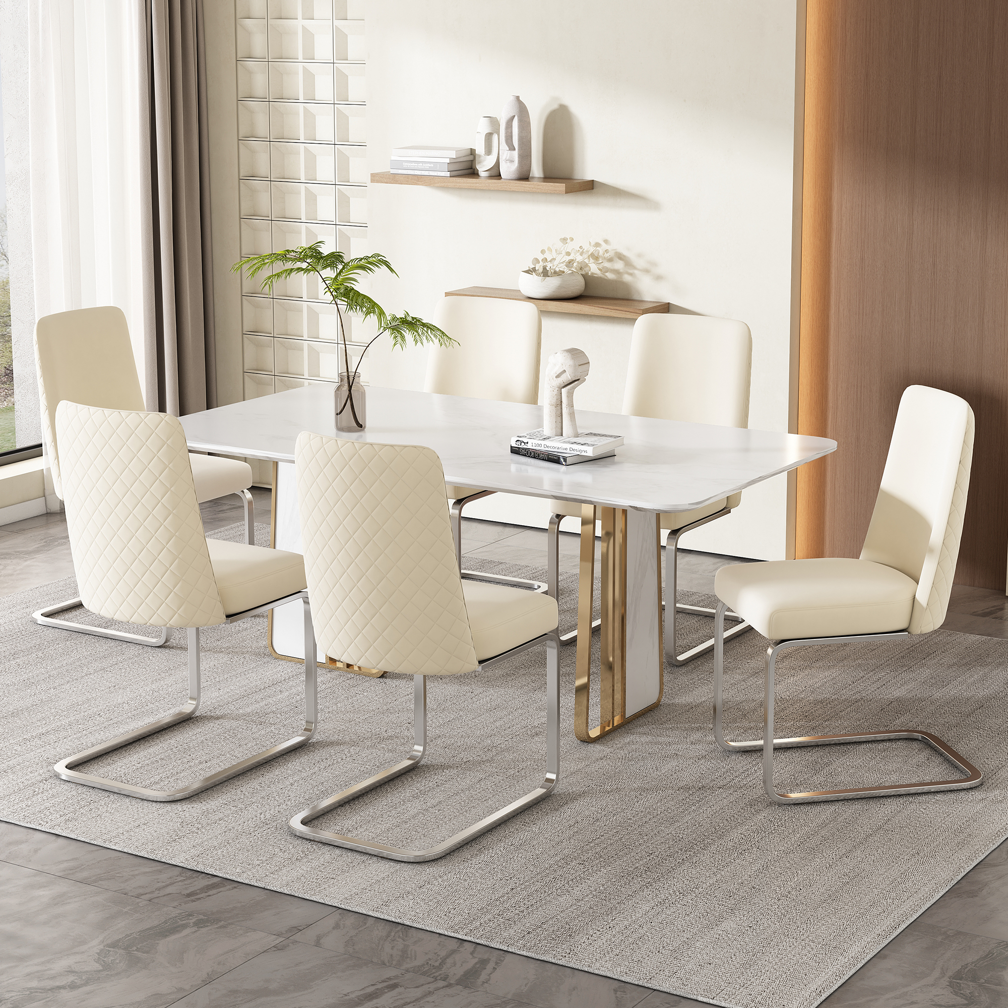 Détail du chaise de salle à manger