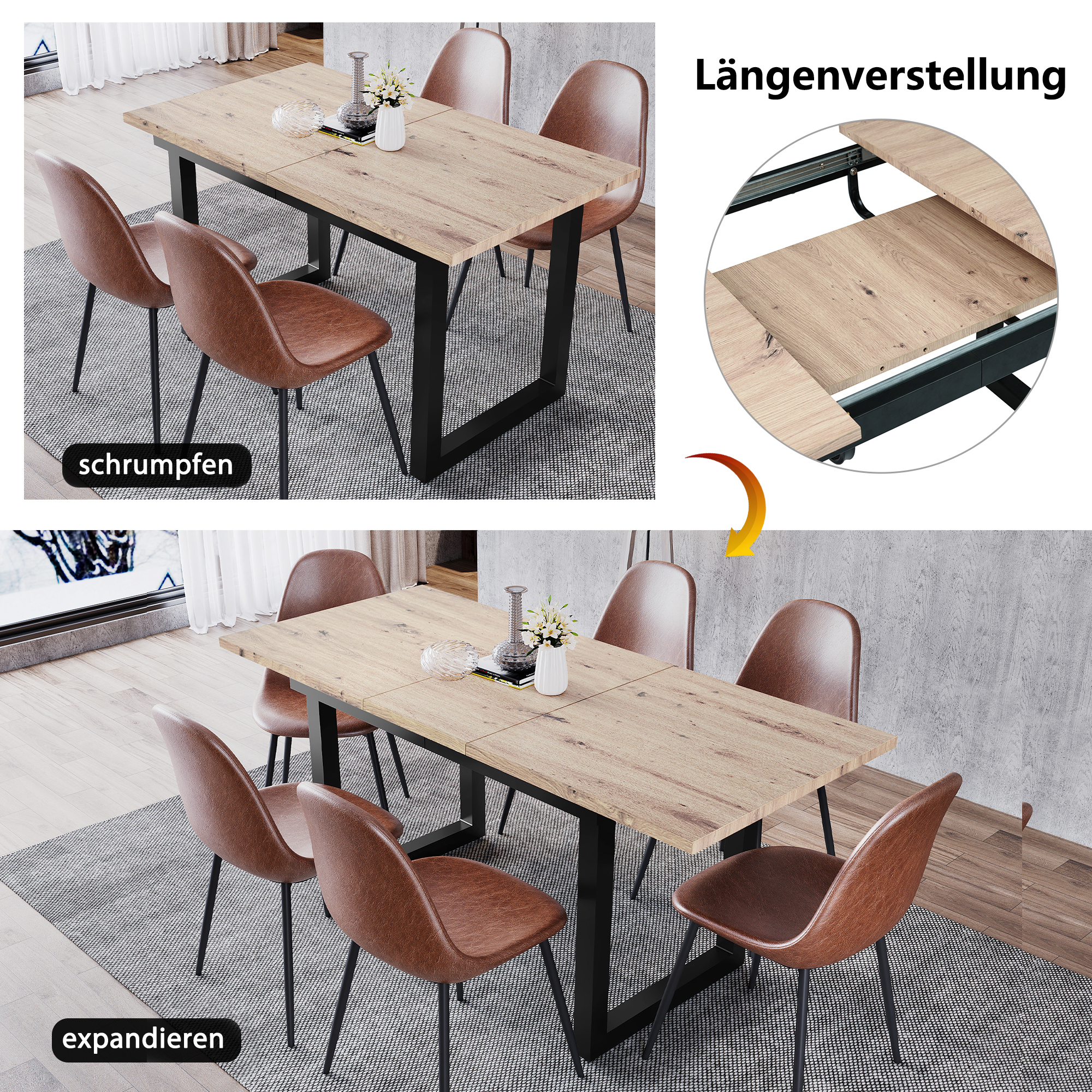 Présentation du table à manger